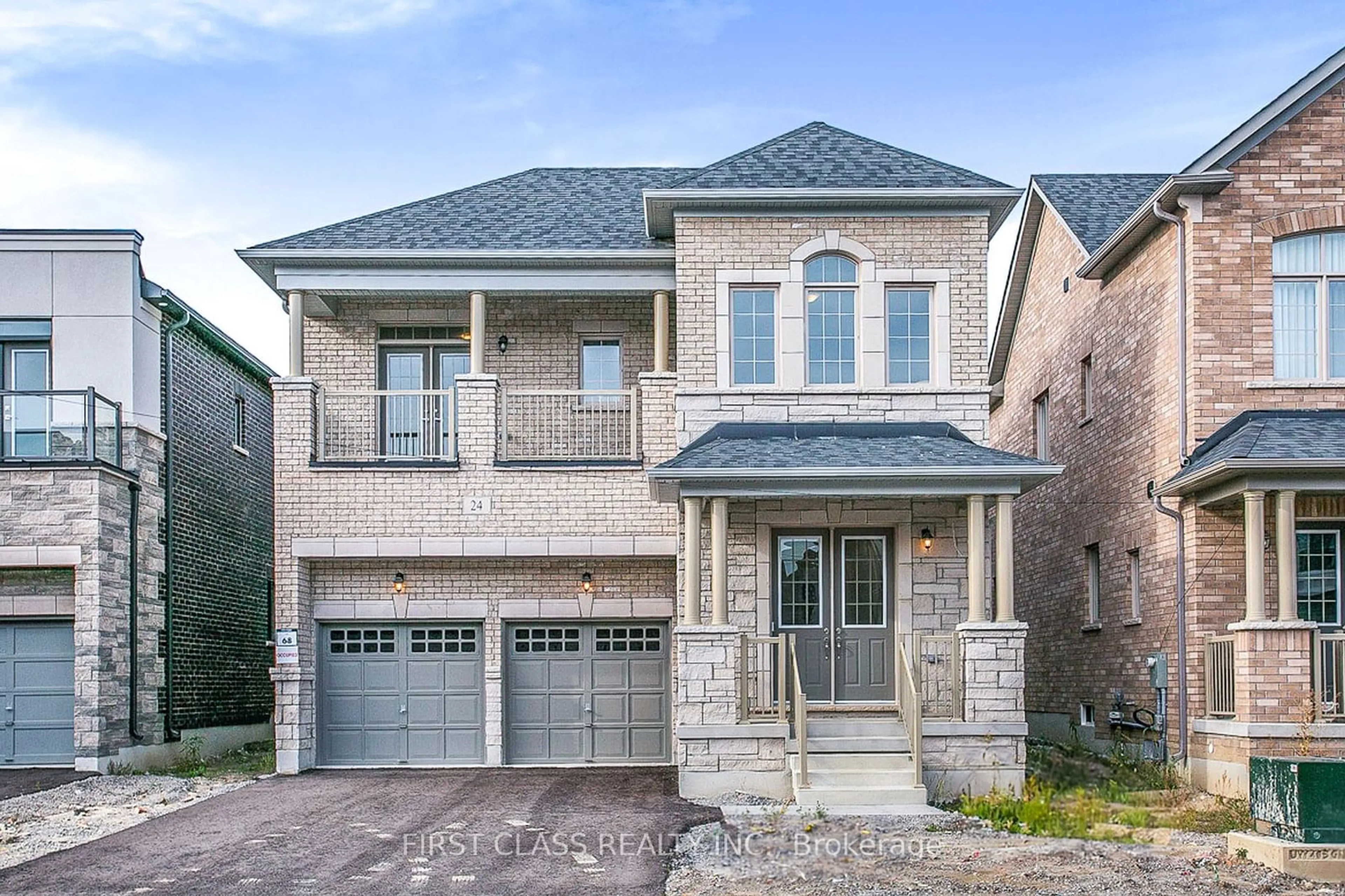 Home with brick exterior material, street for 24 Current Dr, Richmond Hill Ontario L4S 0M5