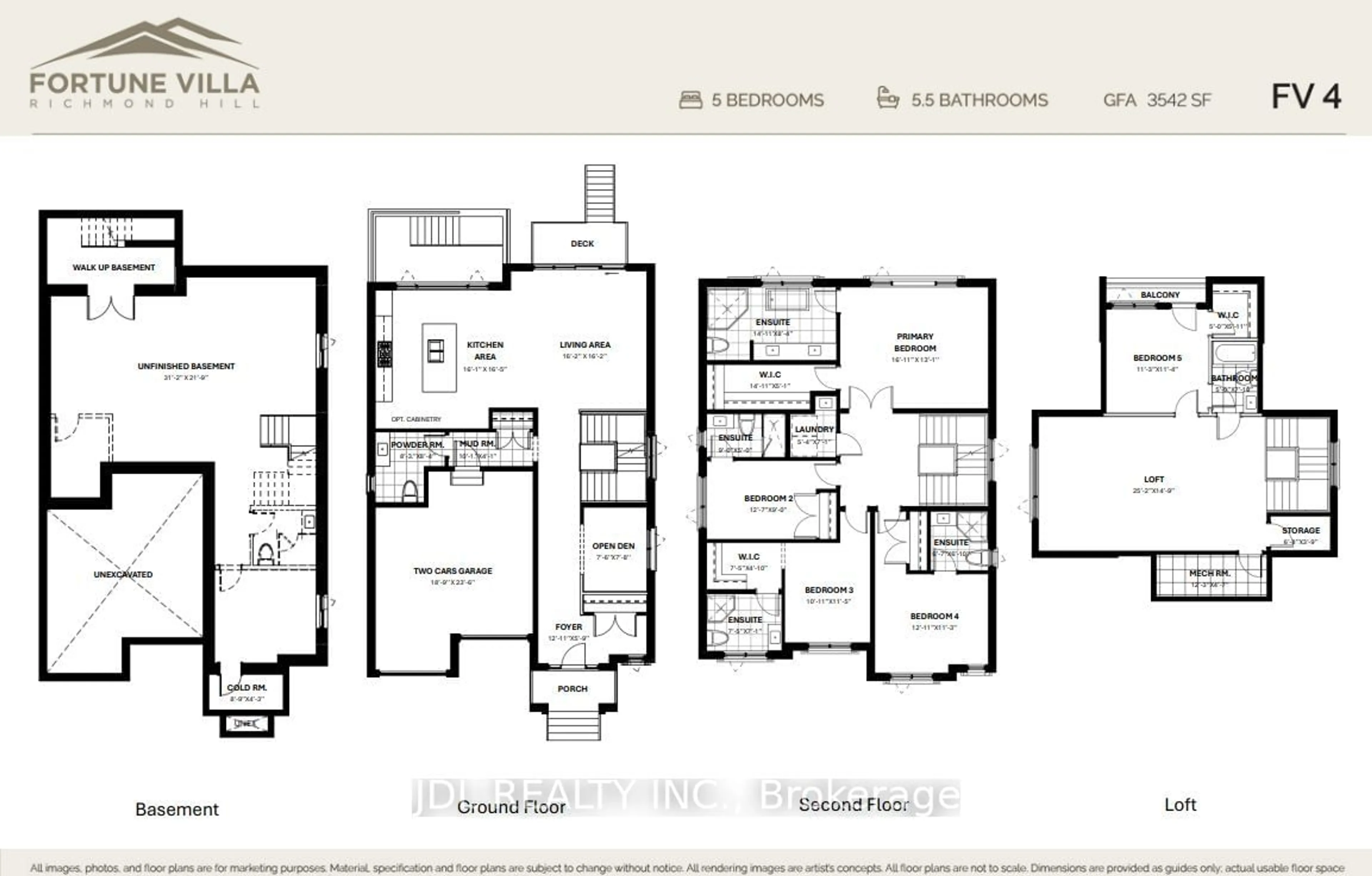 Floor plan for 85 Post Oak Dr, Richmond Hill Ontario L4E 4G9