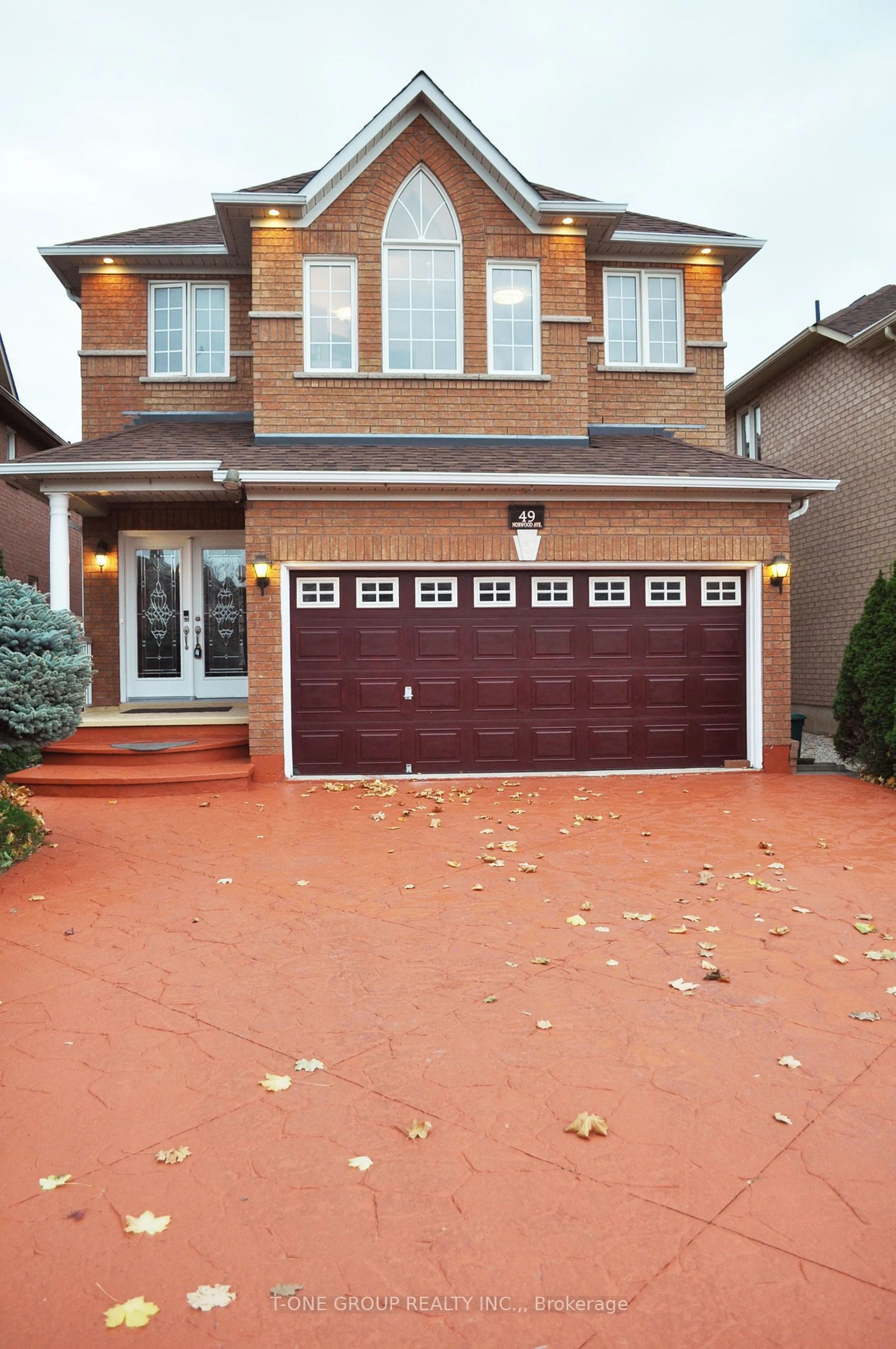 Home with brick exterior material, street for 49 Norwood Ave, Vaughan Ontario L6A 3V6