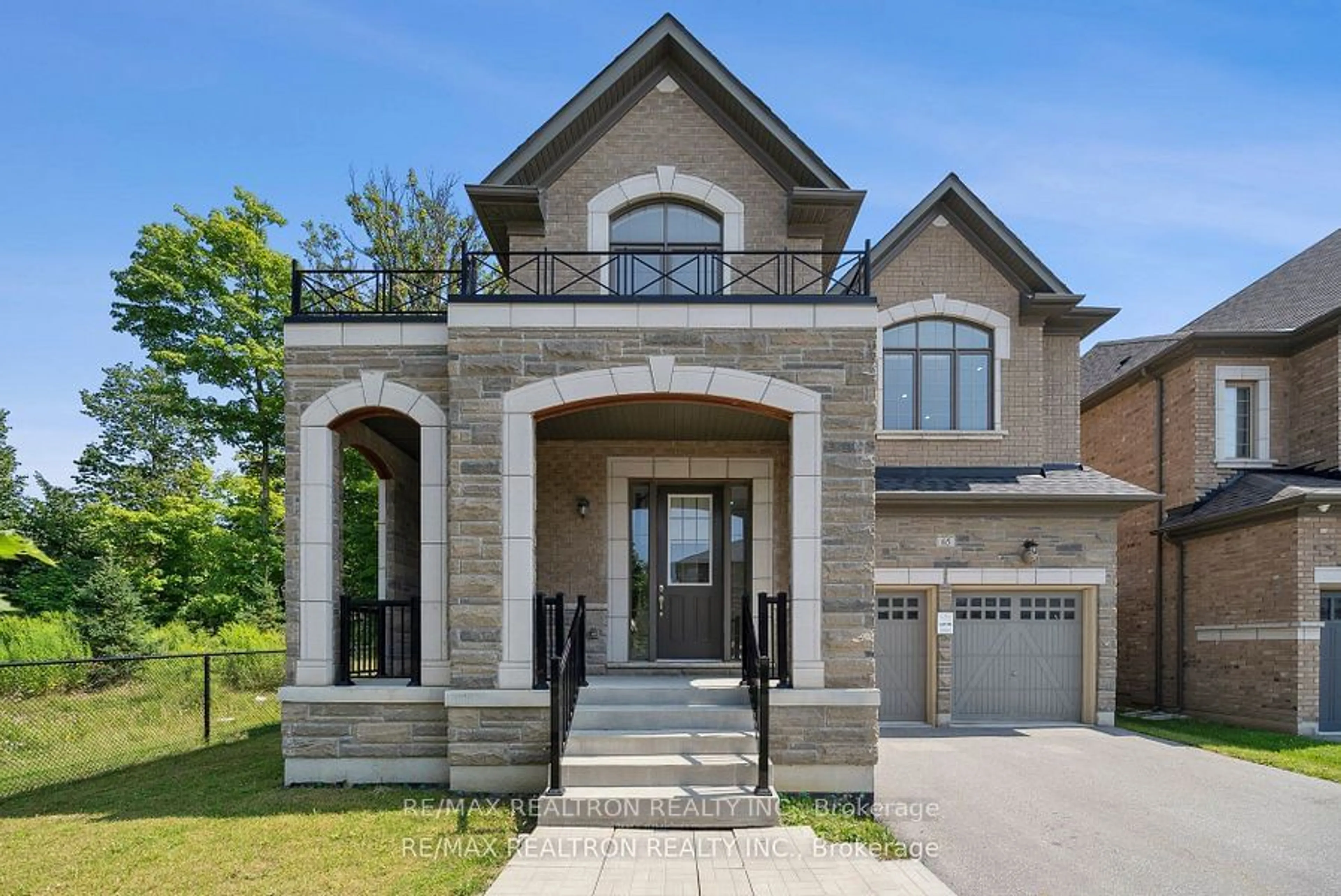 Home with brick exterior material, street for 65 Cannes Ave, Vaughan Ontario L4H 4P8