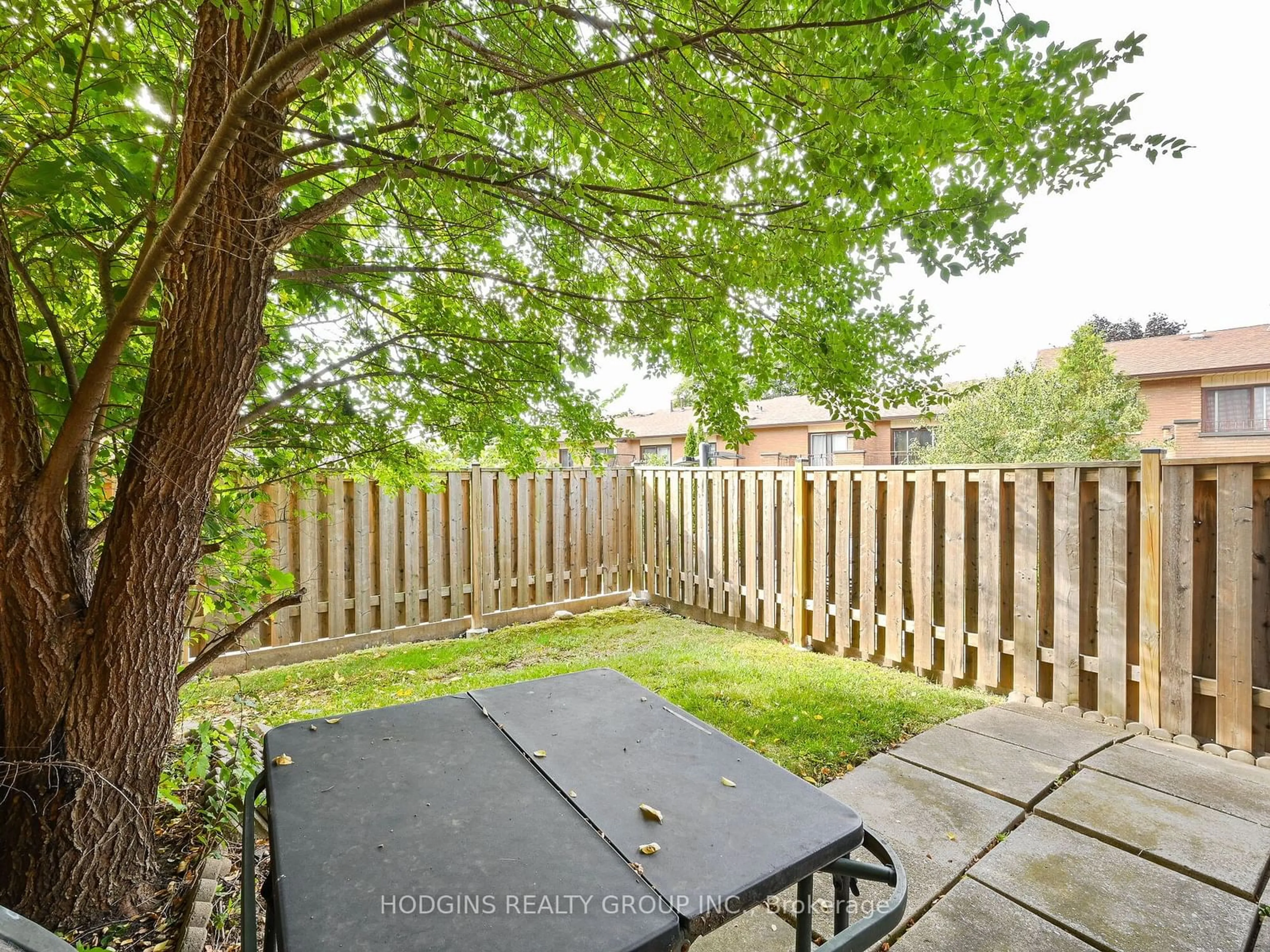 Patio, forest/trees view for 88 Rainbow Dr #24, Vaughan Ontario L4L 2K5