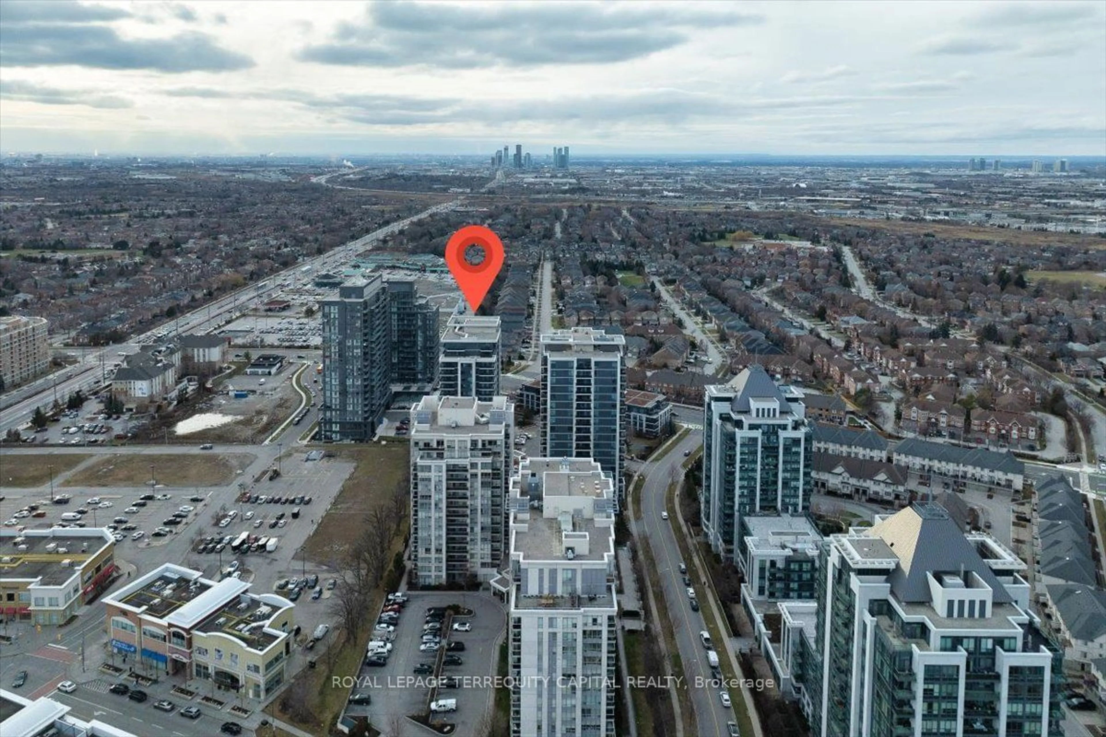 Picture of a map for 85 North Park Rd #505, Vaughan Ontario L4J 0H9