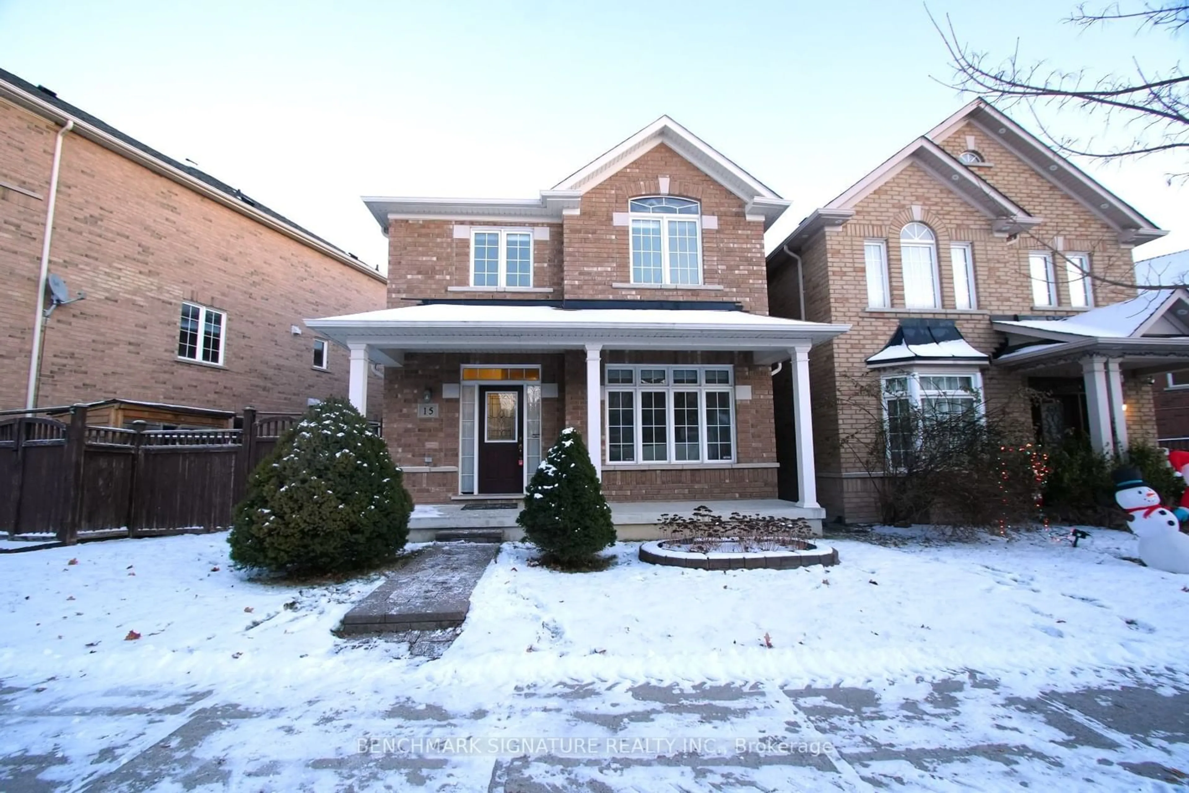 Home with brick exterior material, street for 15 Pyneside St, Markham Ontario L6B 0R6