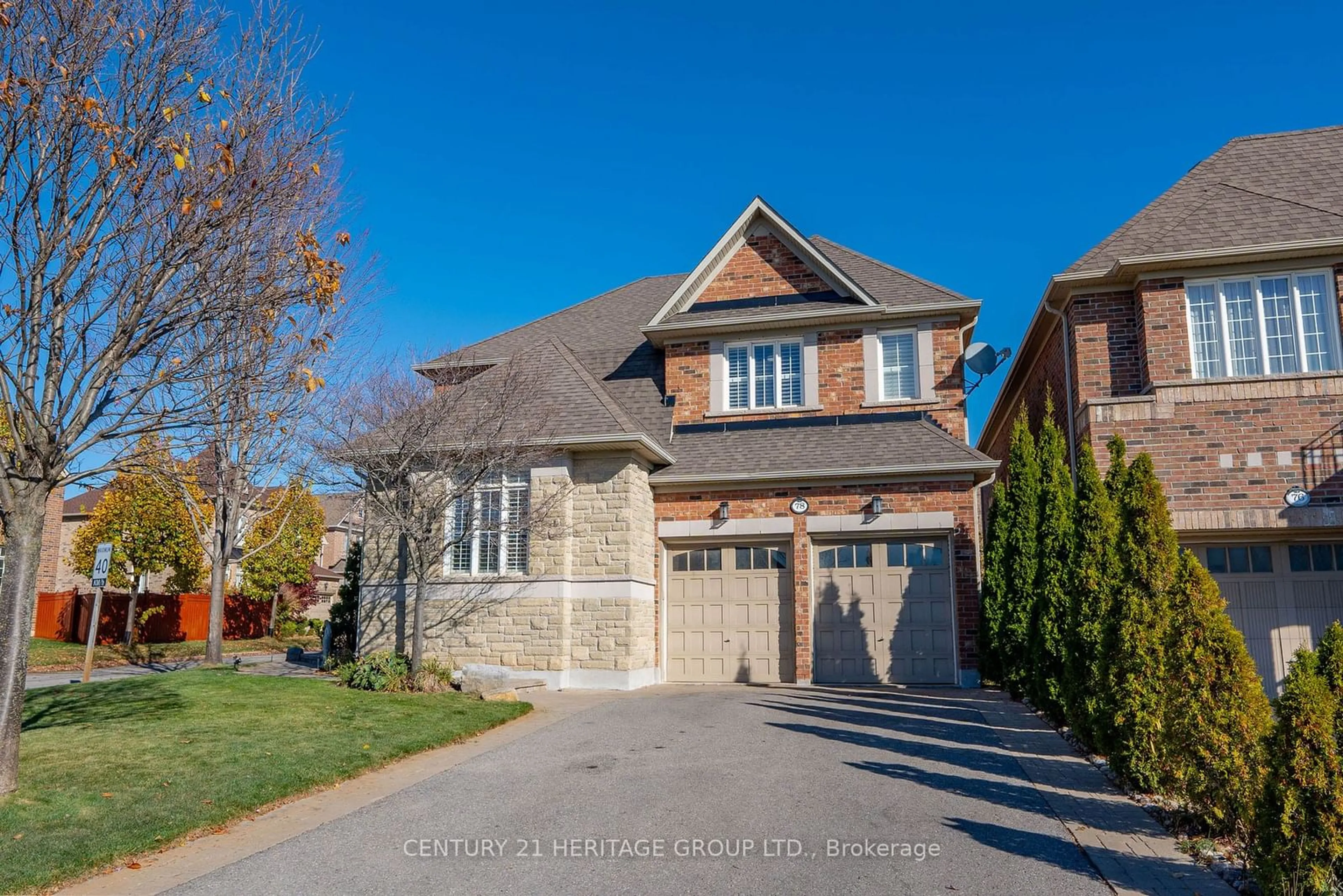 Home with brick exterior material, street for 78 Walter Scott Cres, Markham Ontario L6C 0E8