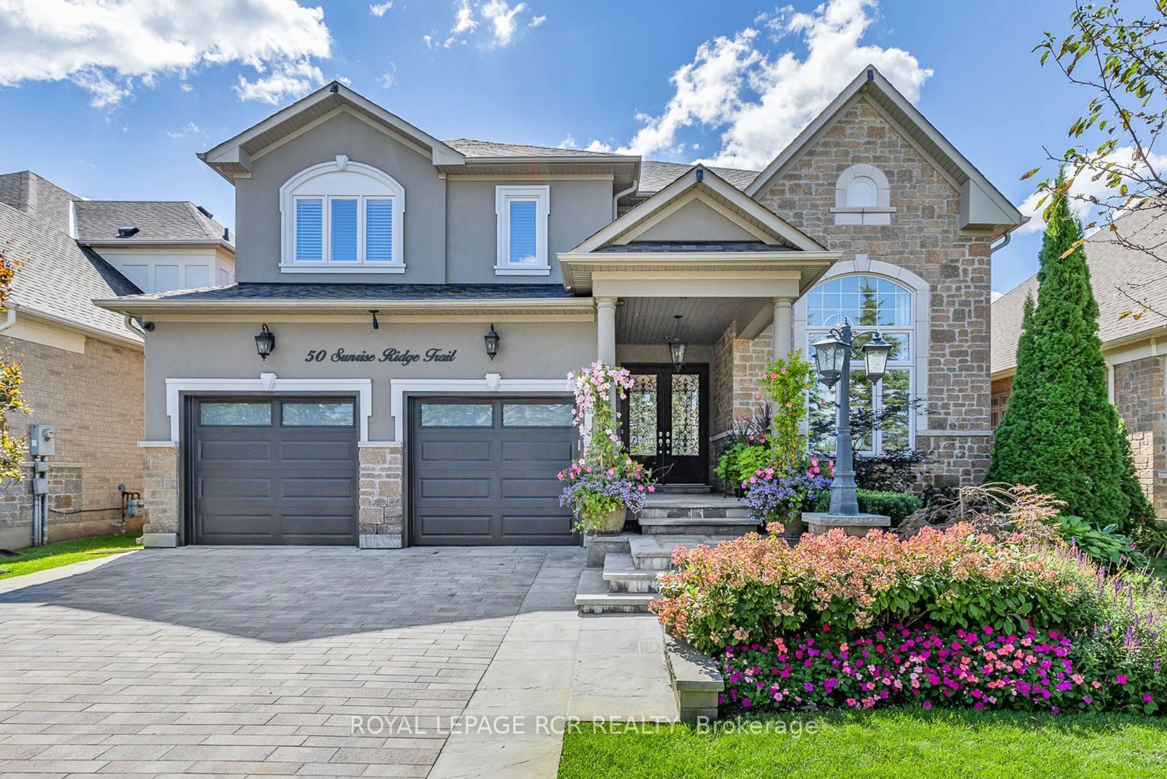 Home with brick exterior material, street for 50 Sunrise Ridge Tr, Whitchurch-Stouffville Ontario L4A 0C9