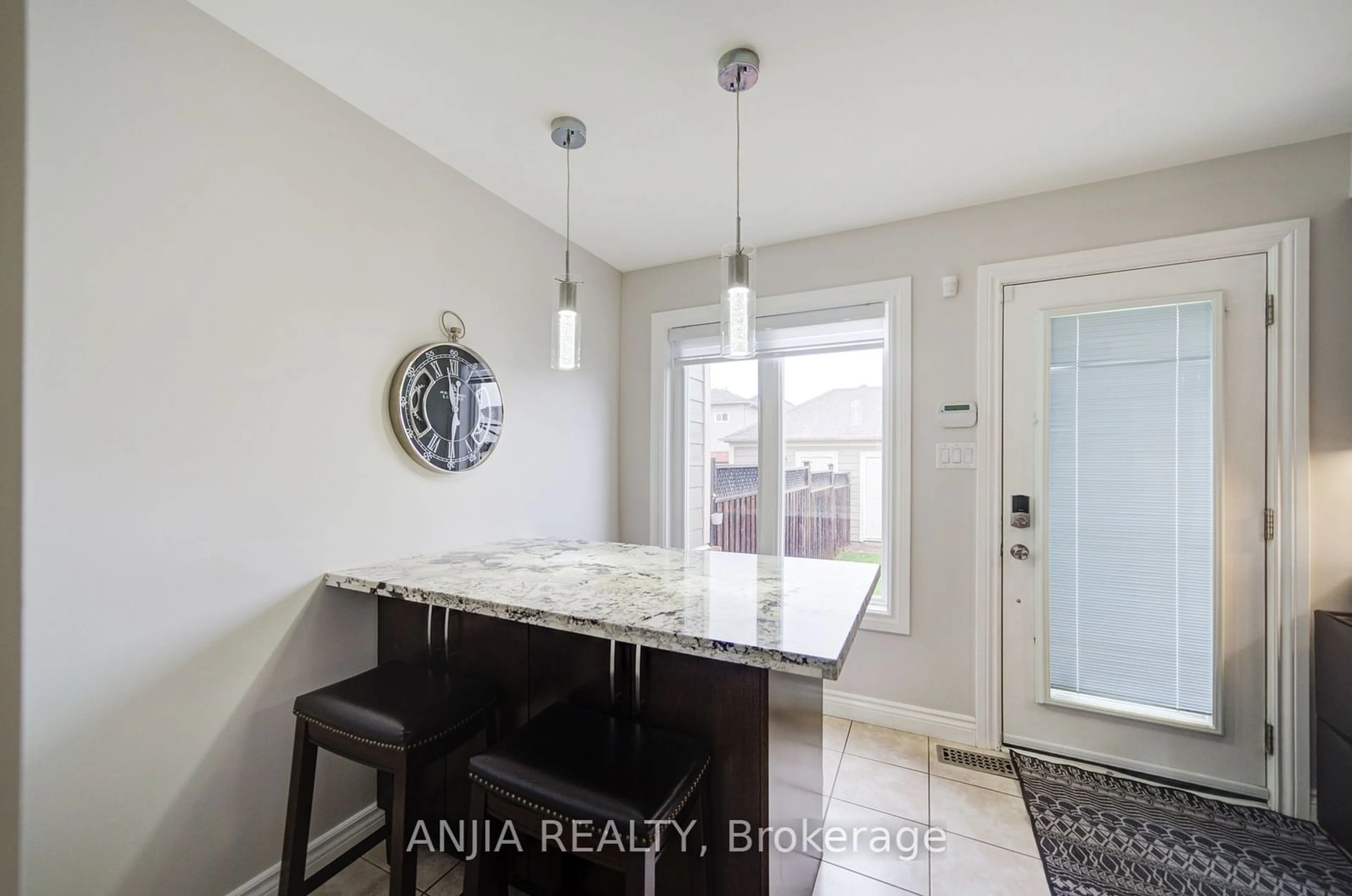 Open concept kitchen, ceramic/tile floor for 278 Gas Lamp Lane, Markham Ontario L6B 1L8