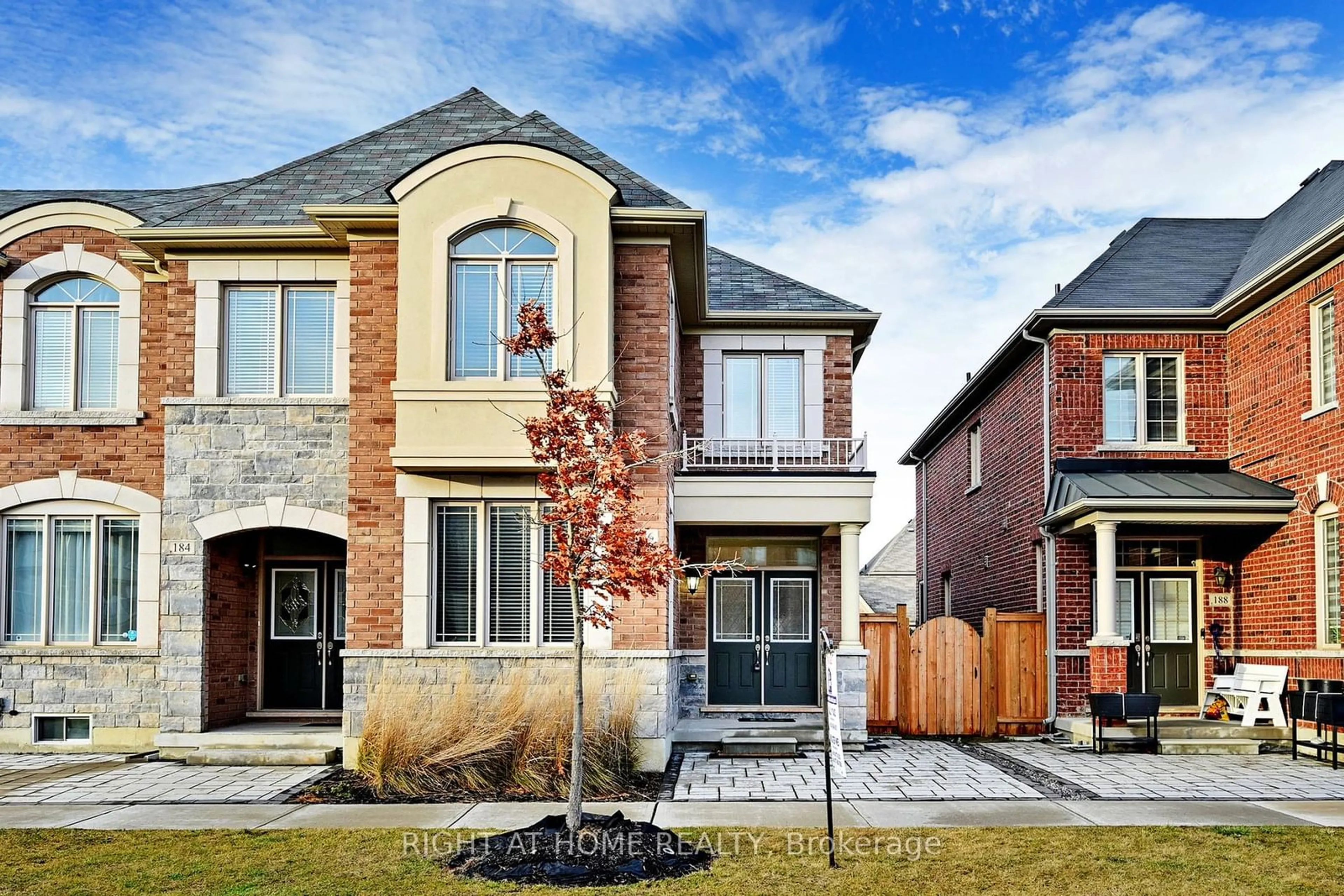 Home with brick exterior material, street for 186 Northvale Rd, Markham Ontario L6B 1J3