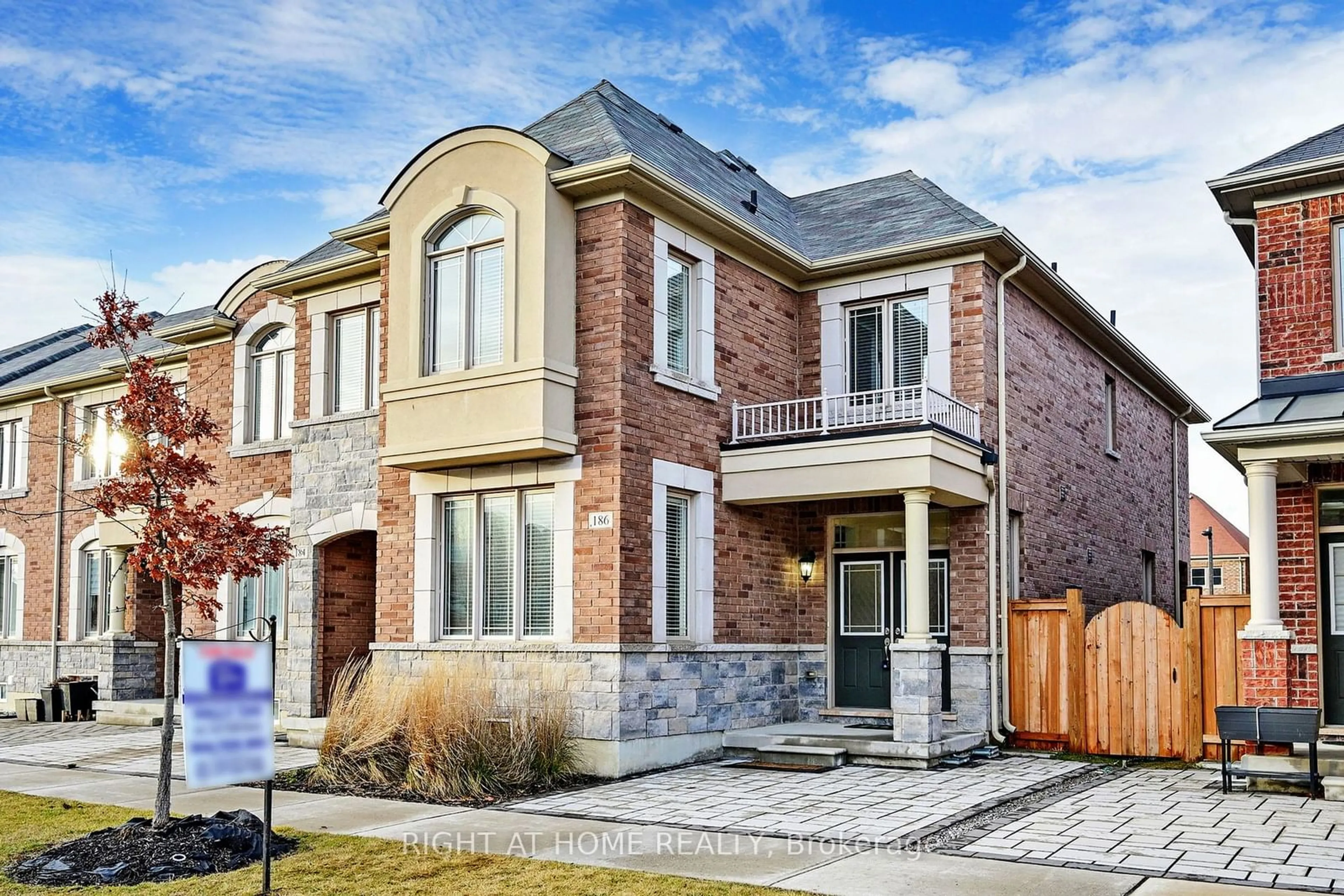 Home with brick exterior material, street for 186 Northvale Rd, Markham Ontario L6B 1J3