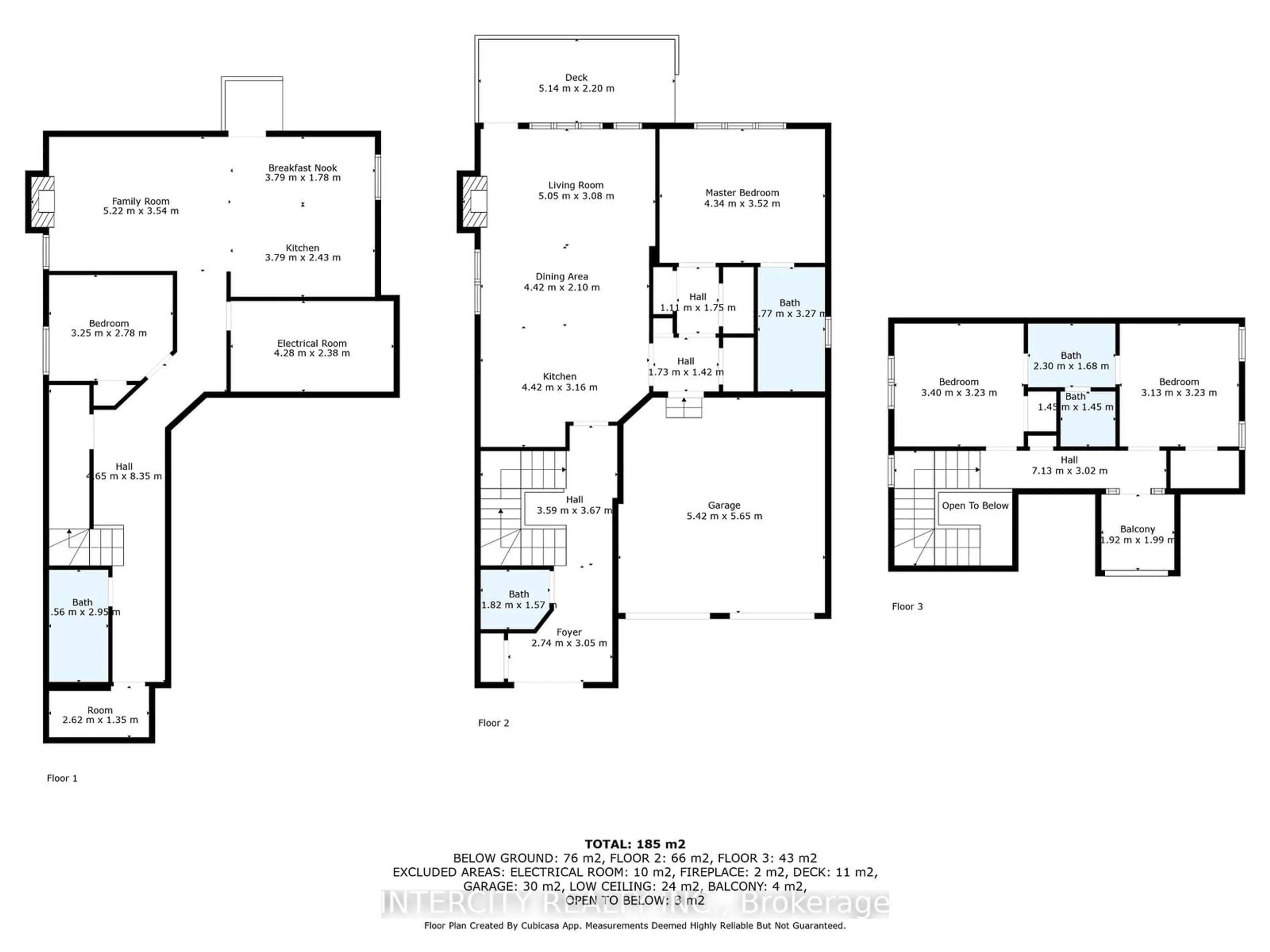 Floor plan for 579 Kleinburg Summit Way, Vaughan Ontario L0J 1C0