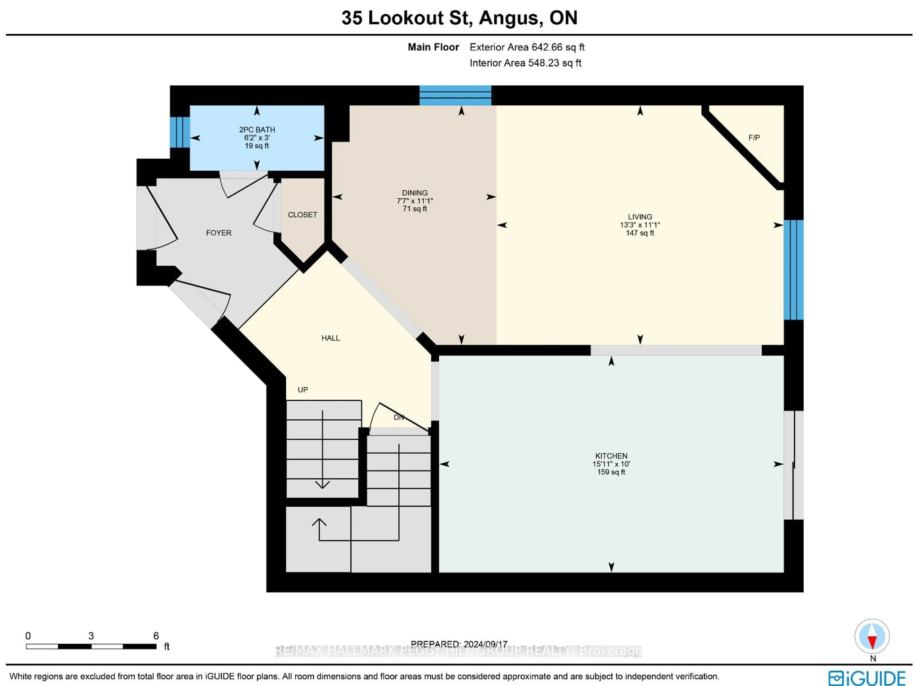 Floor plan for 35 Lookout St, Essa Ontario L0M 1B4