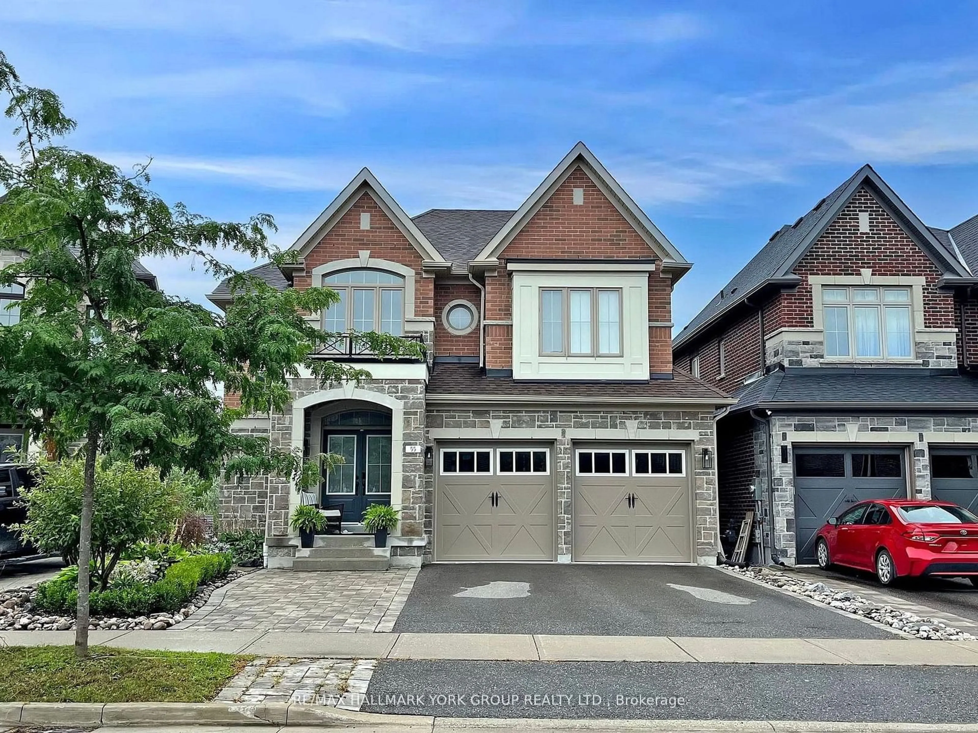 Home with brick exterior material, street for 55 Ladder Cres, East Gwillimbury Ontario L9N 0N8