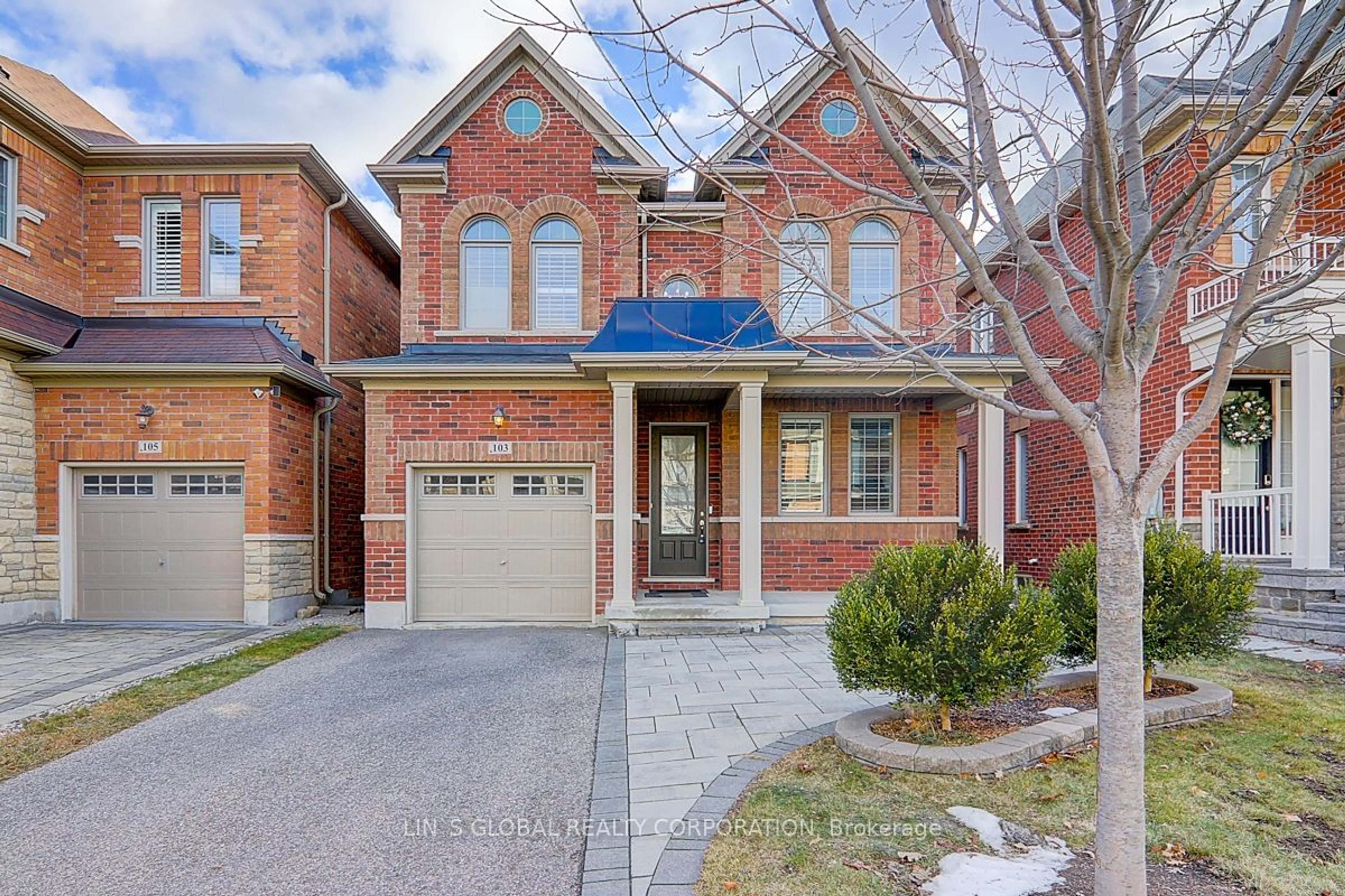 Home with brick exterior material, street for 103 Busch Ave, Markham Ontario L6C 0P4