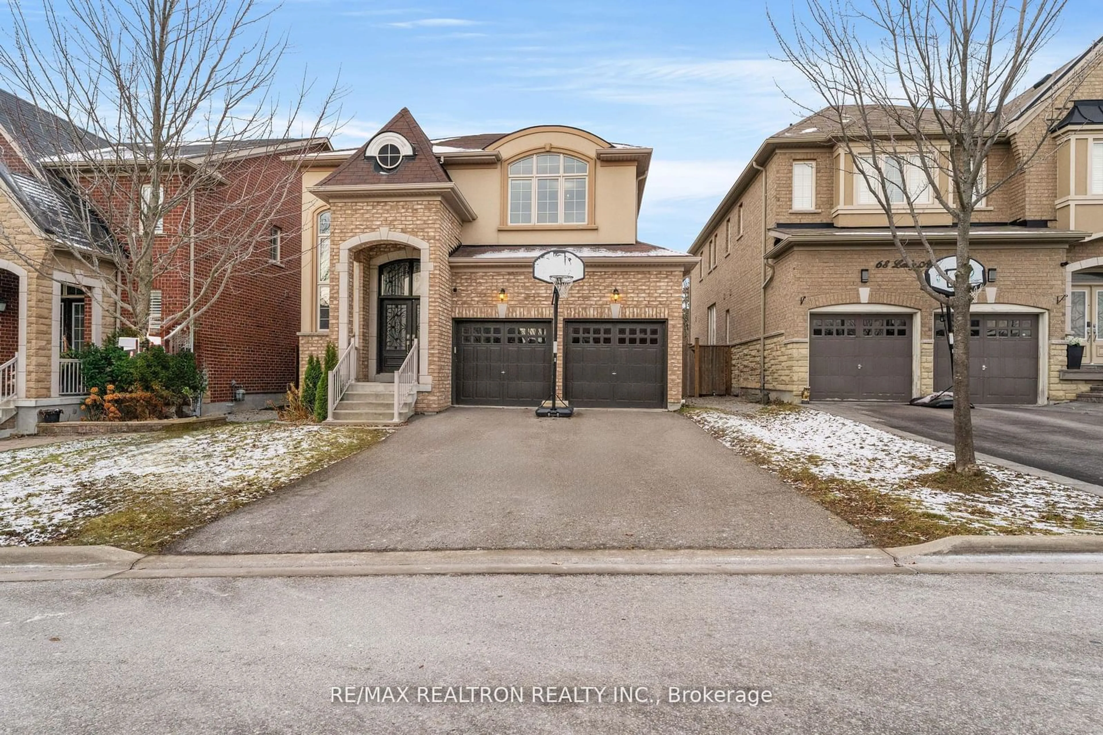 Home with brick exterior material, street for 64 Lady Angela Lane, Vaughan Ontario L6A 4S7