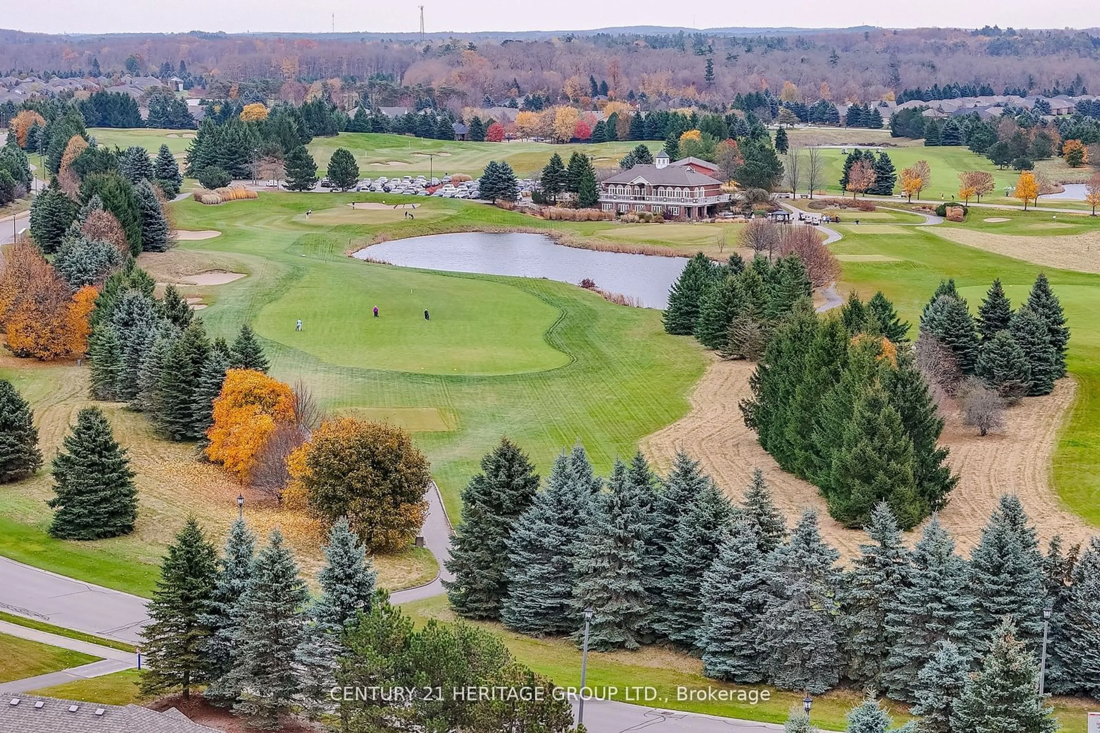 A pic from outside/outdoor area/front of a property/back of a property/a pic from drone, water/lake/river/ocean view for 23 Long Stan #92, Whitchurch-Stouffville Ontario L4A 1P5