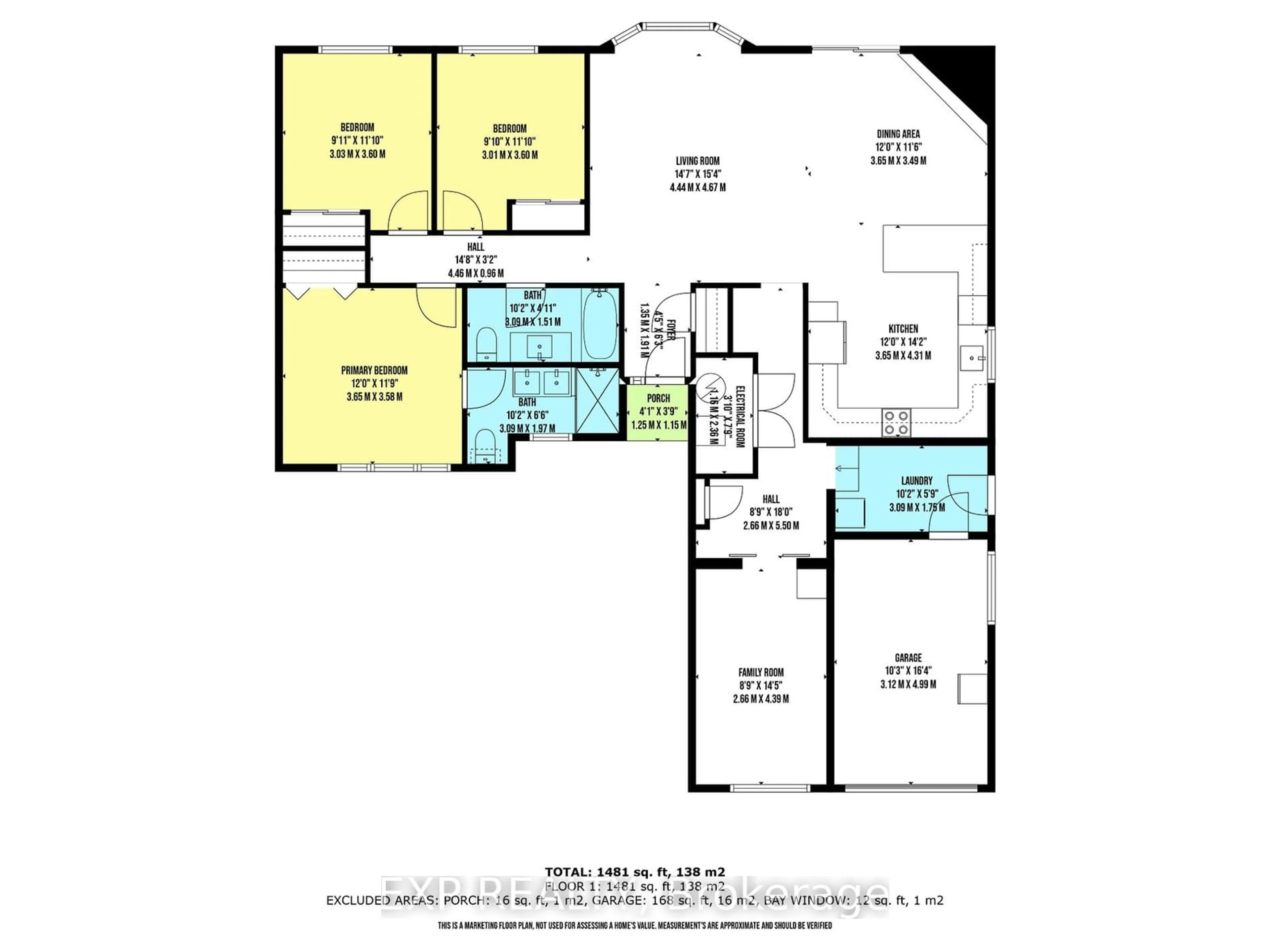 Floor plan for 20 Lindell Rd, Georgina Ontario L0E 1N0