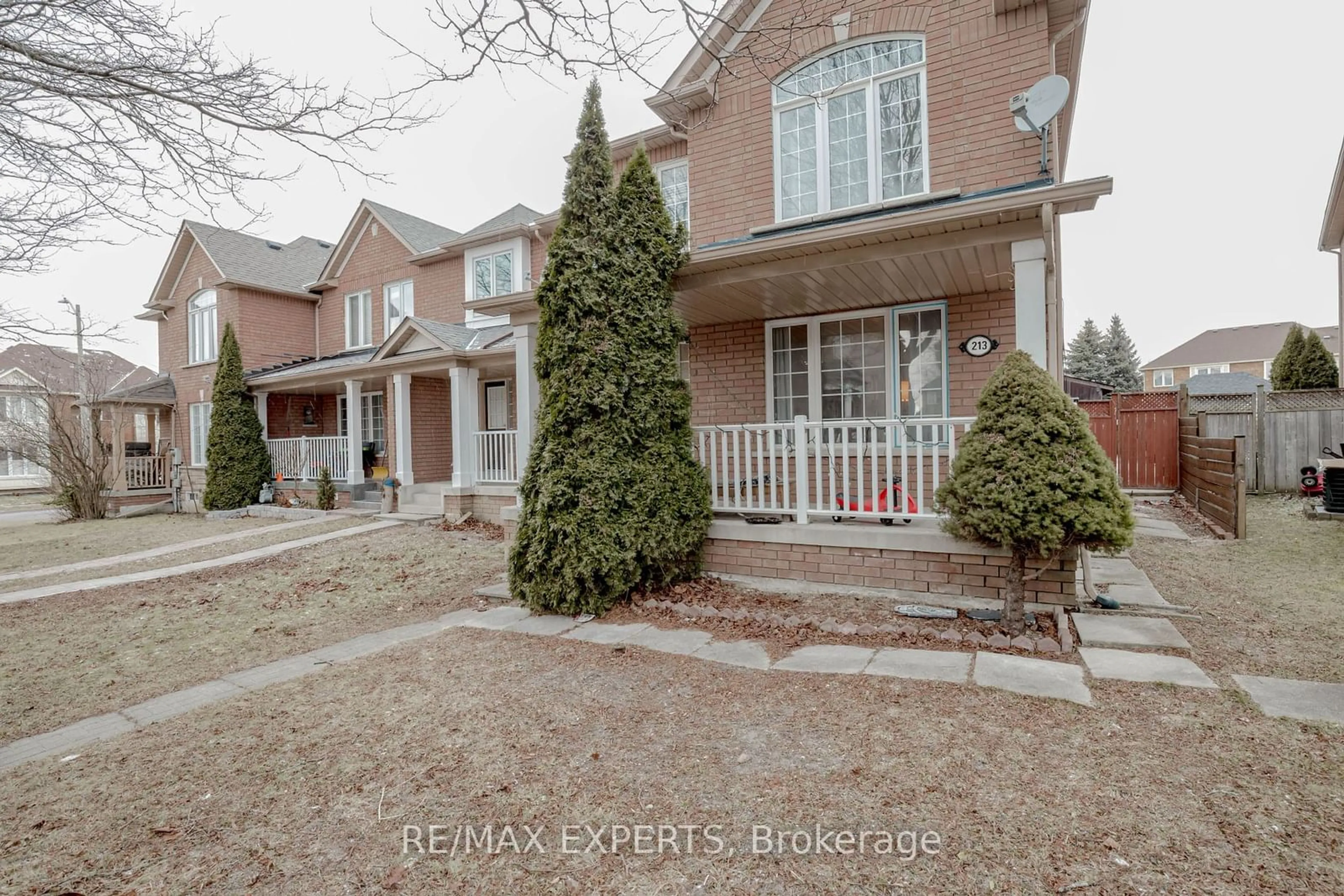 Home with brick exterior material, street for 213 Equator Cres, Vaughan Ontario L6A 2Y2