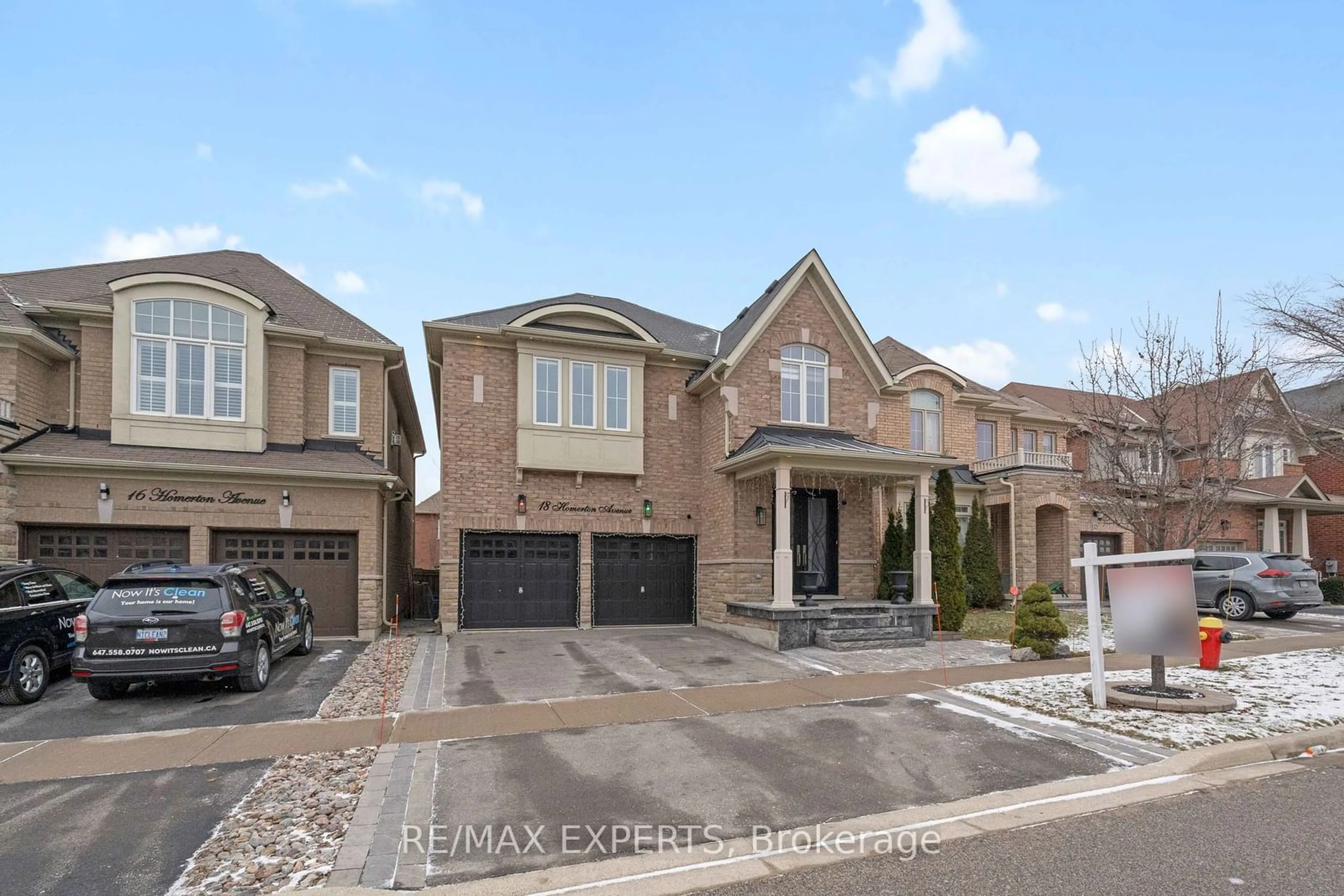 Home with brick exterior material, street for 18 Homerton Ave, Richmond Hill Ontario L4E 0E9