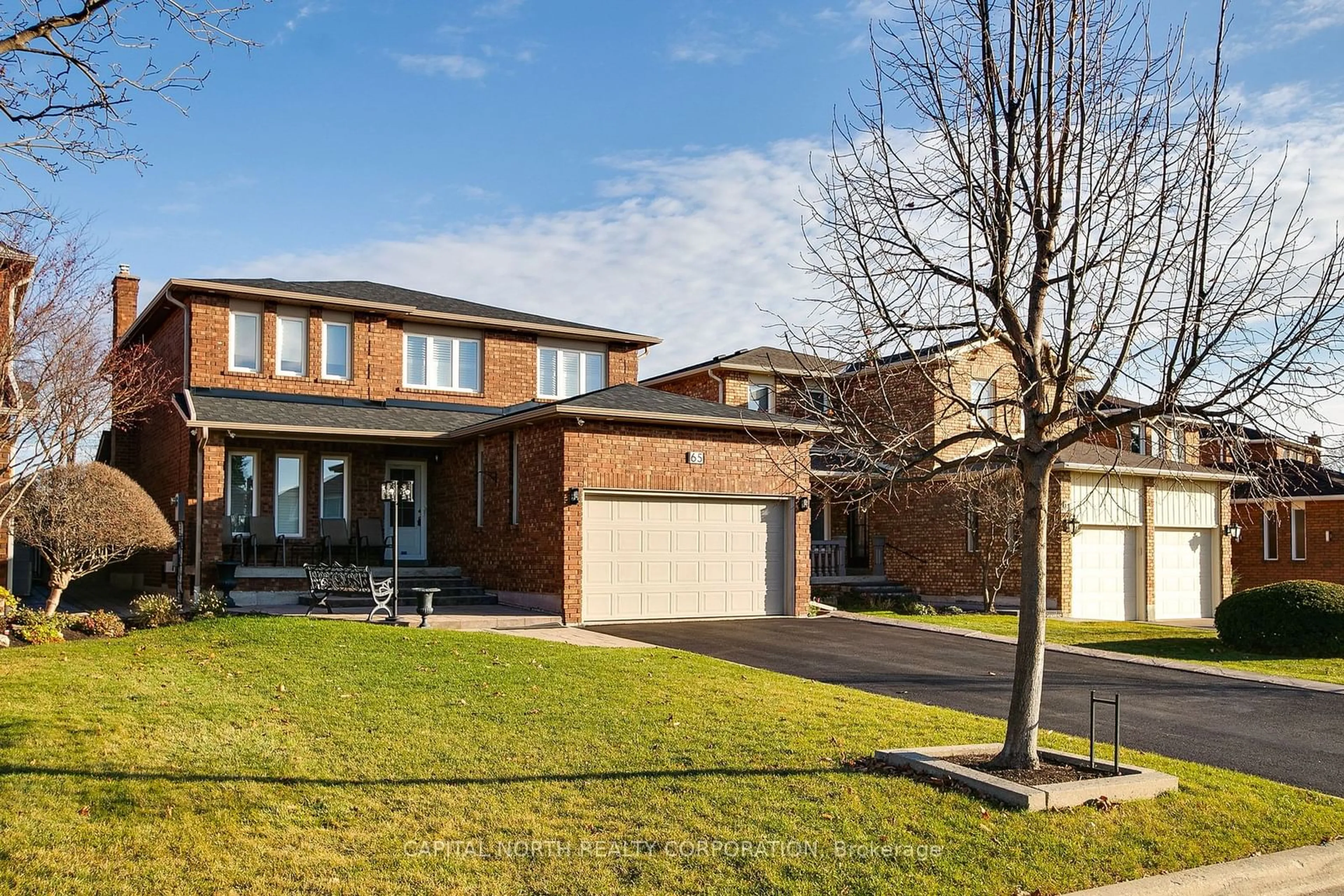 Home with brick exterior material, street for 65 Sherbourne Dr, Vaughan Ontario L6A 1H1