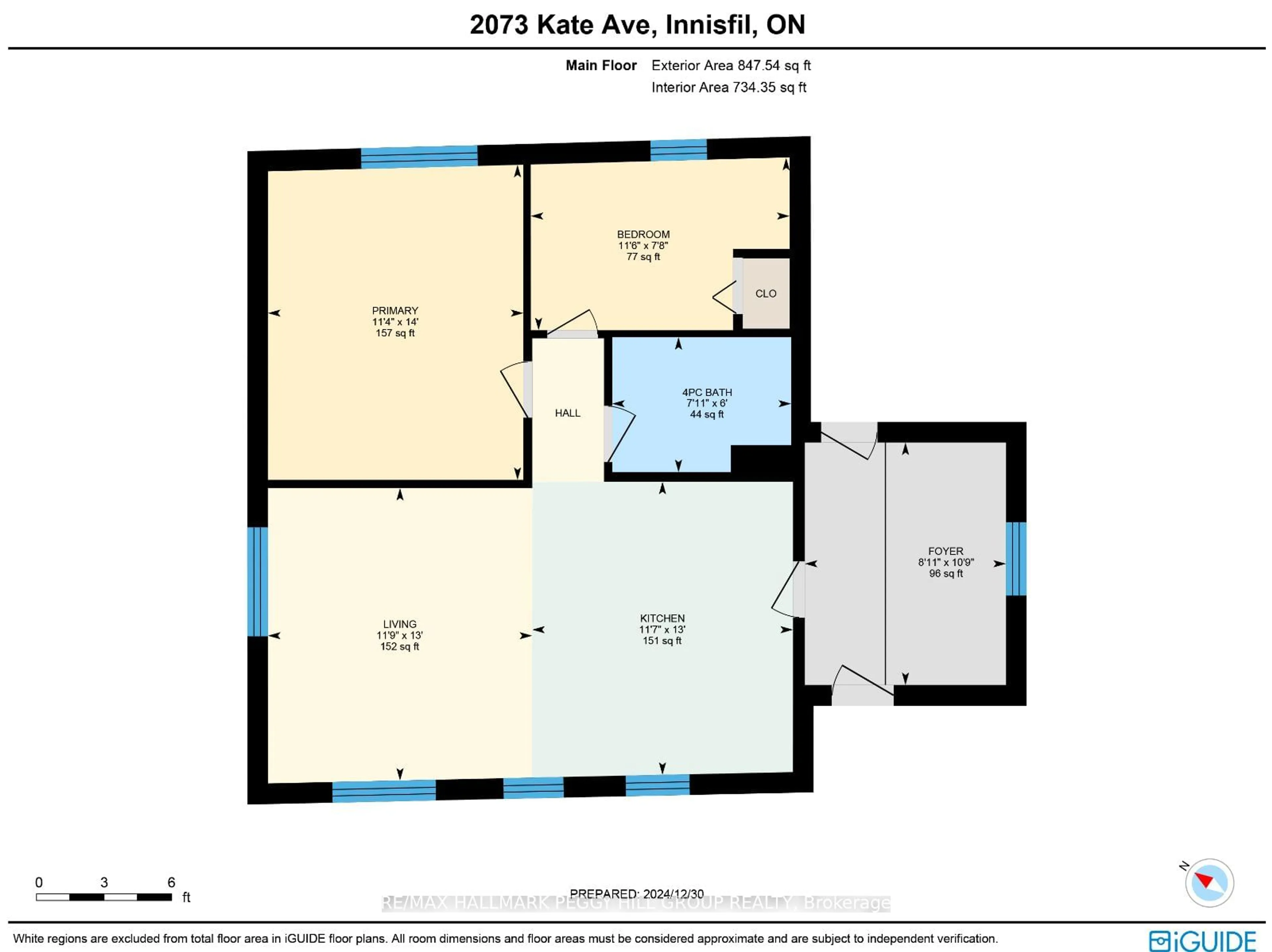 Floor plan for 2073 Kate Ave, Innisfil Ontario L9S 1Y3