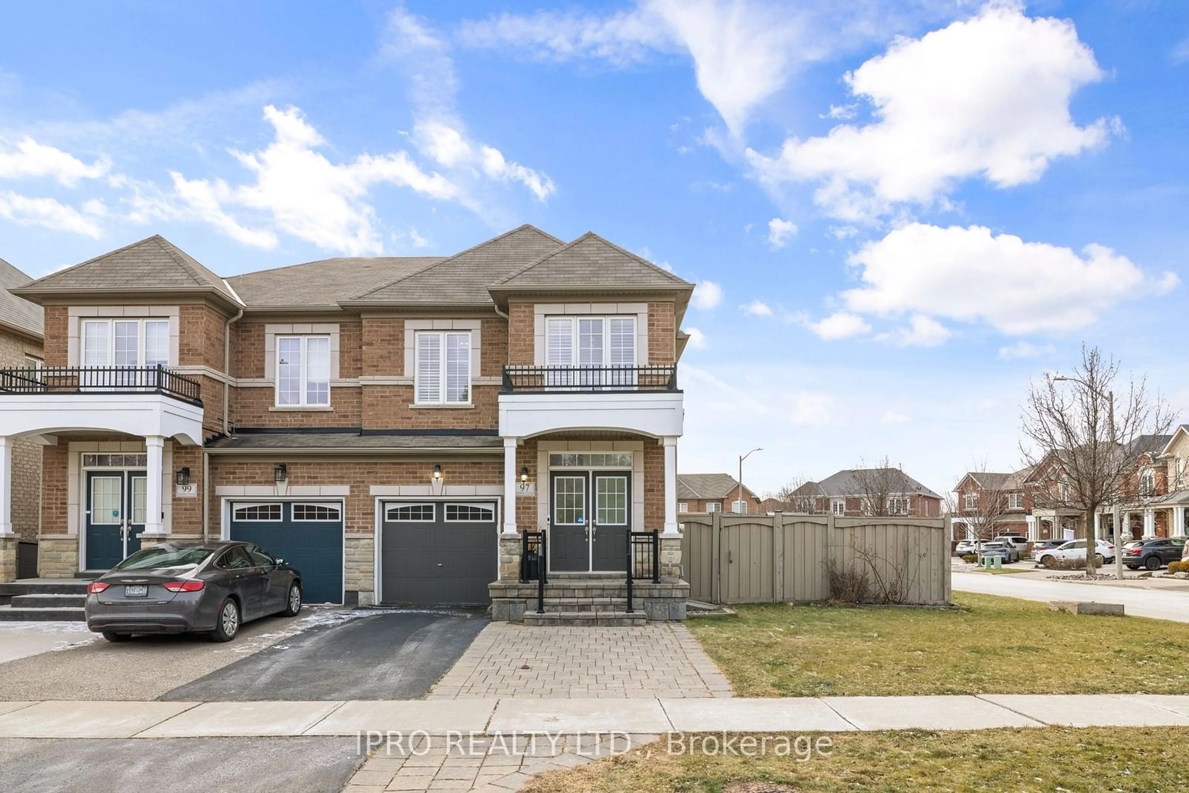 Home with brick exterior material, street for 97 Gentile Circ, Vaughan Ontario L4H 3N4