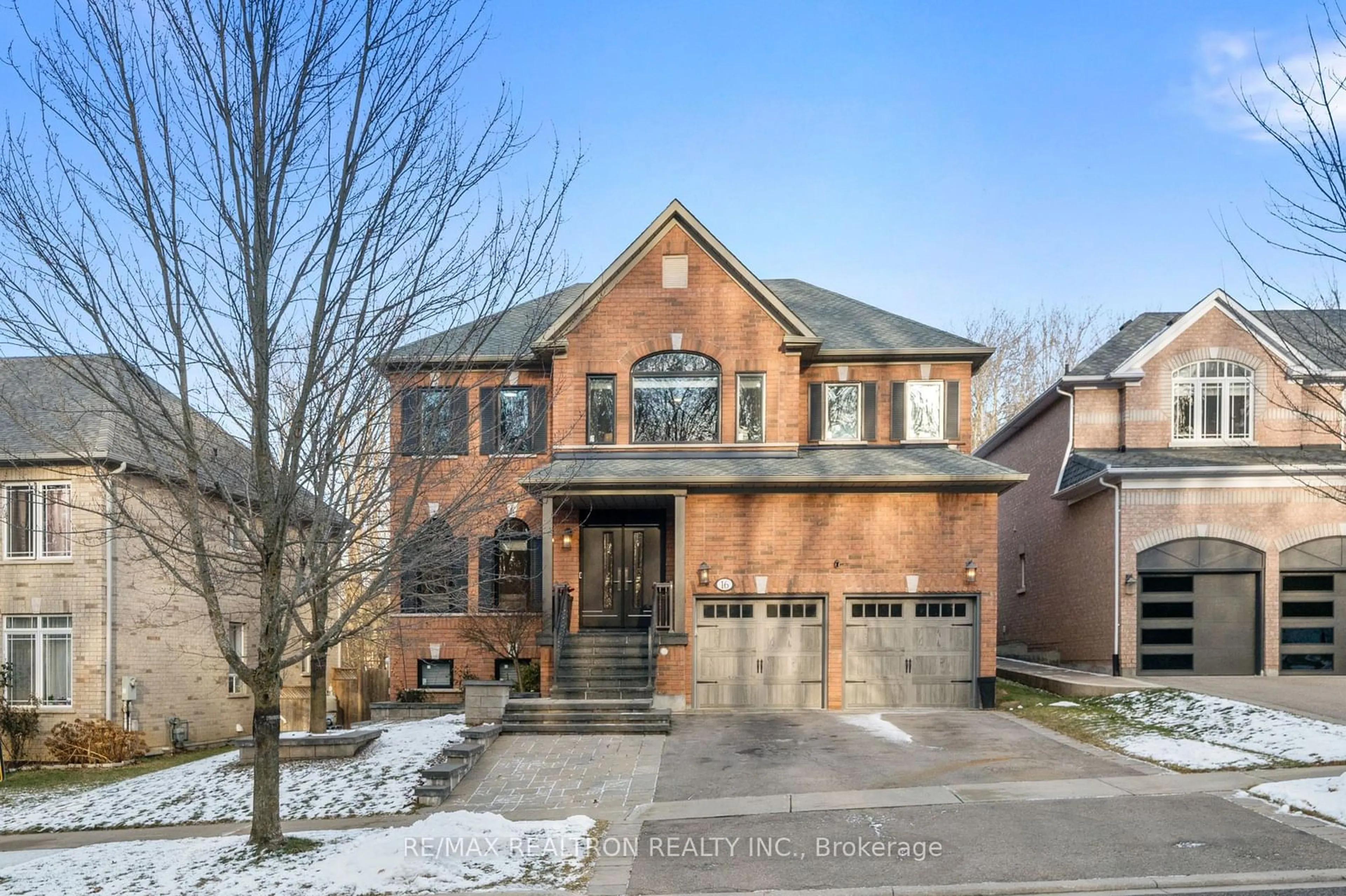 Home with brick exterior material, street for 16 Sandbanks Dr, Richmond Hill Ontario L4E 3J5