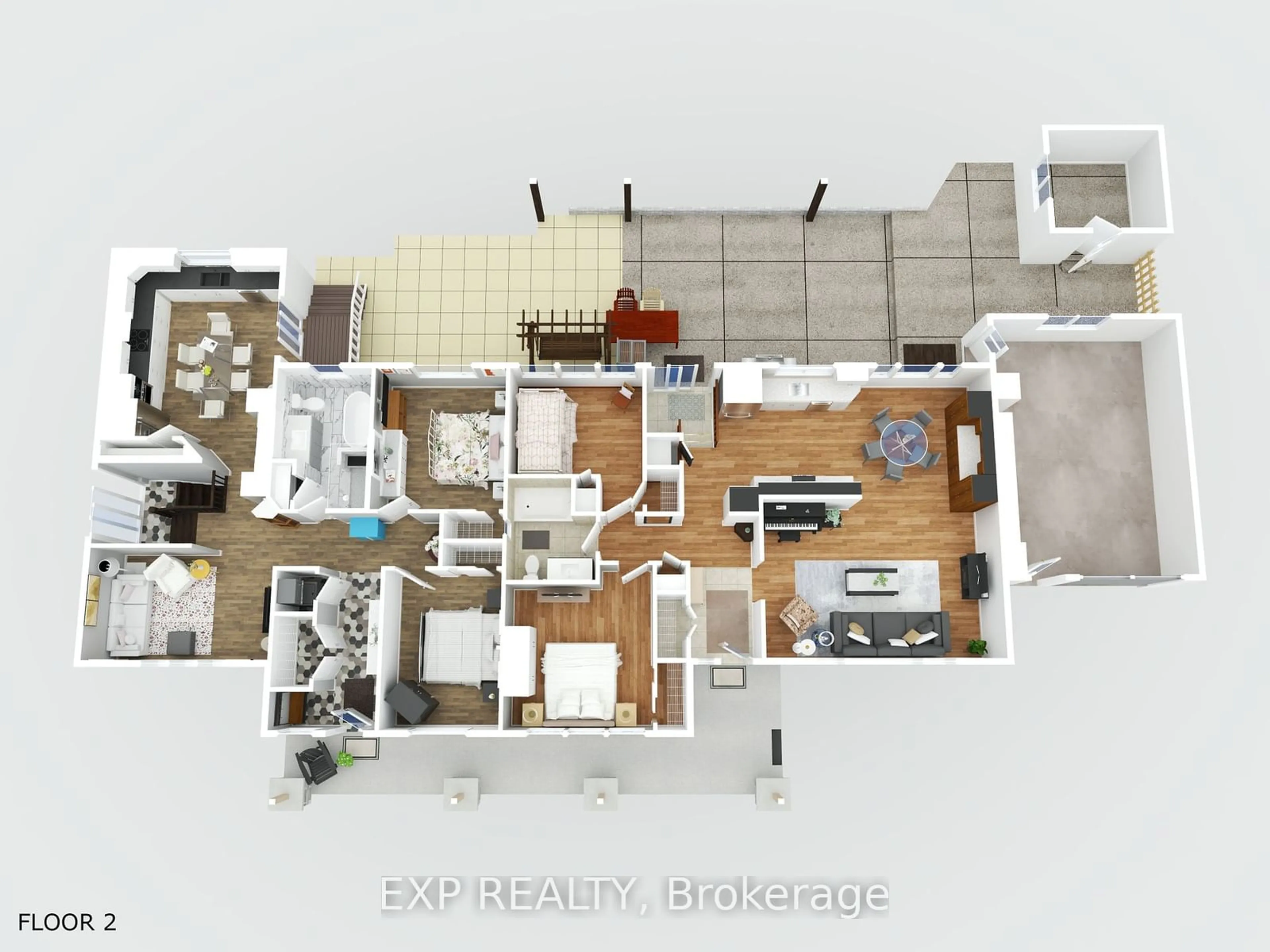 Floor plan for 111A Church St, Georgina Ontario L4P 1J4