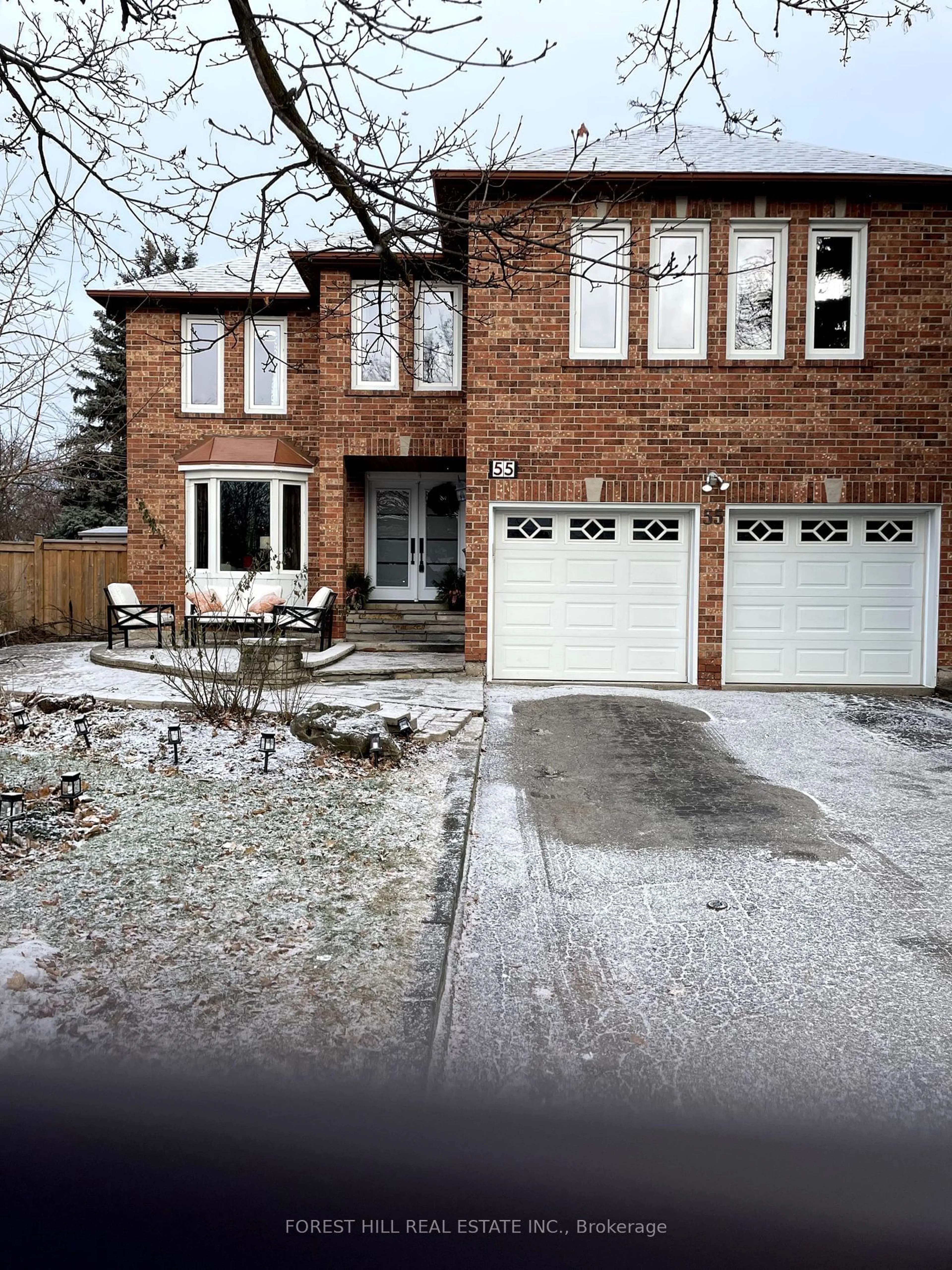 Home with brick exterior material, street for 55 Stacey Cres, Markham Ontario L3T 6Z7