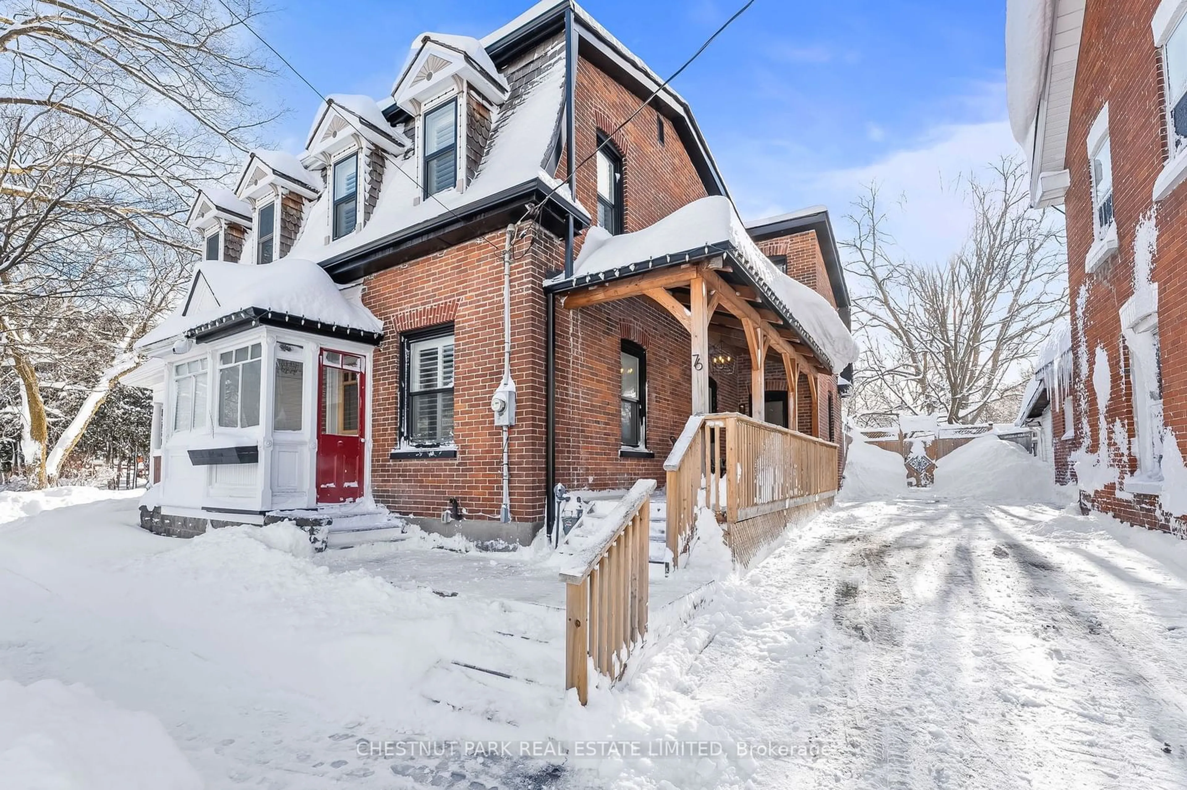 Home with brick exterior material, street for 76 Cameron St, Brock Ontario L0E 1E0