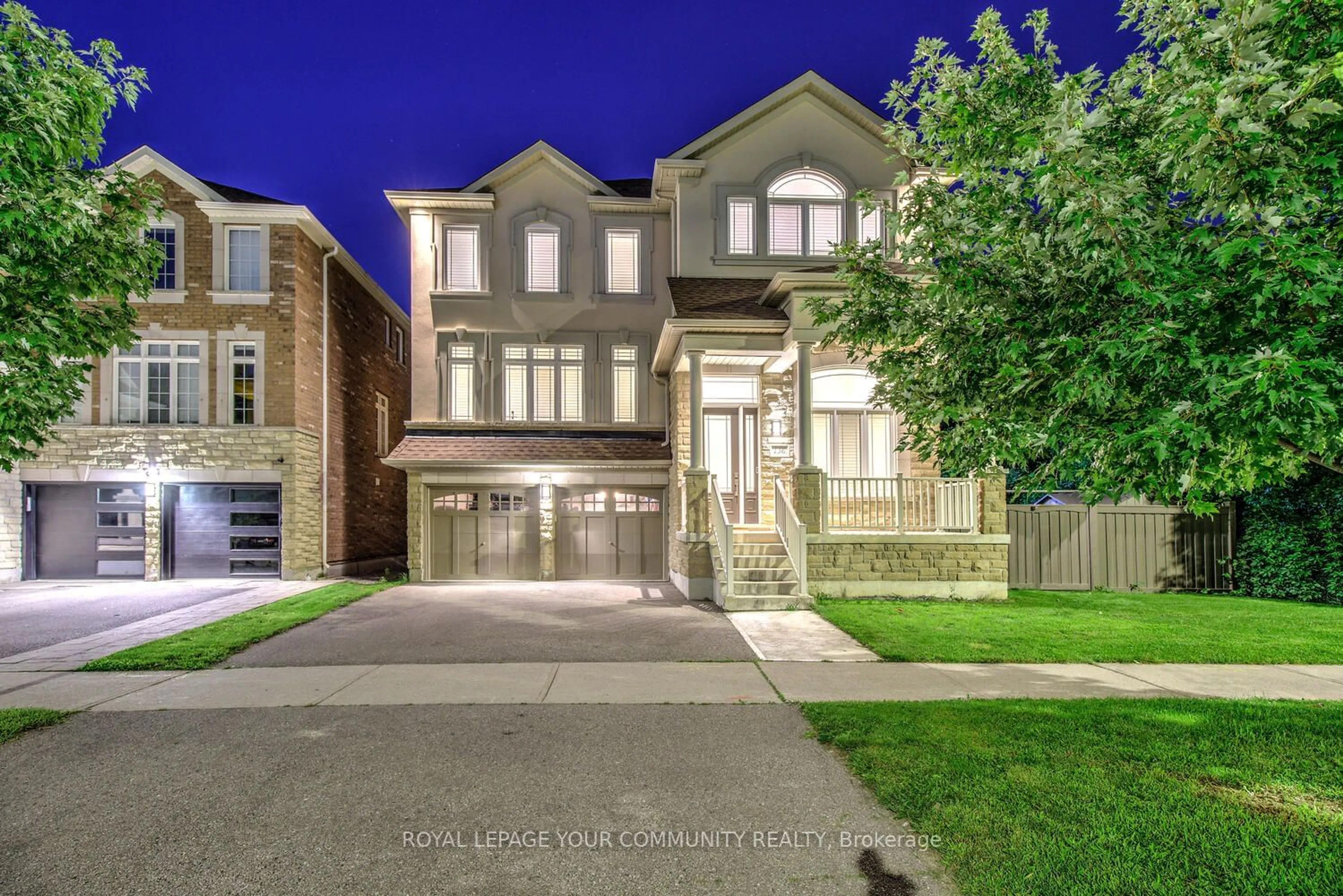 Home with brick exterior material, street for 136 Lebovic Campus Dr, Vaughan Ontario L6A 4M1