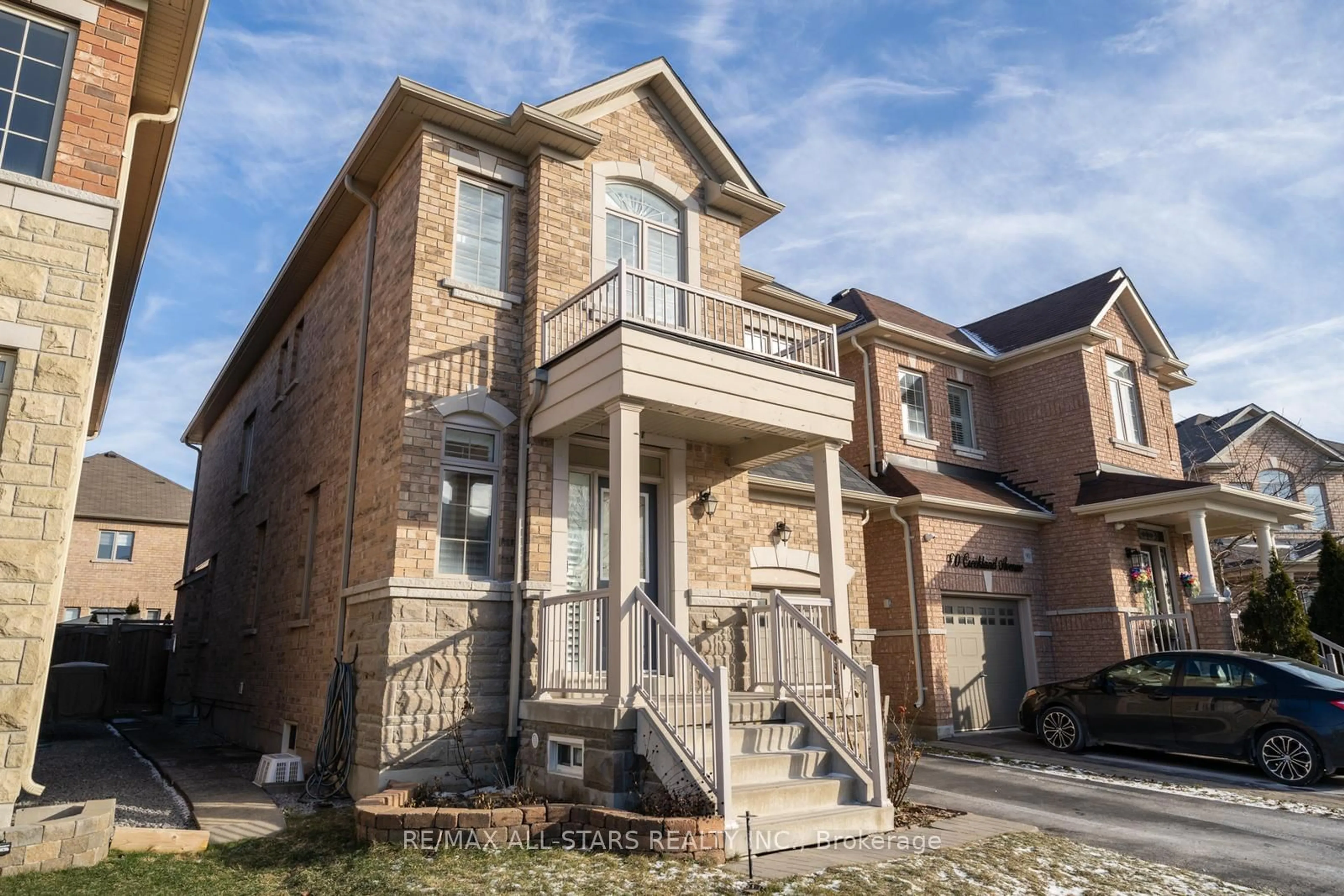 Home with brick exterior material, street for 94 Creekland Ave, Whitchurch-Stouffville Ontario L4A 0B2