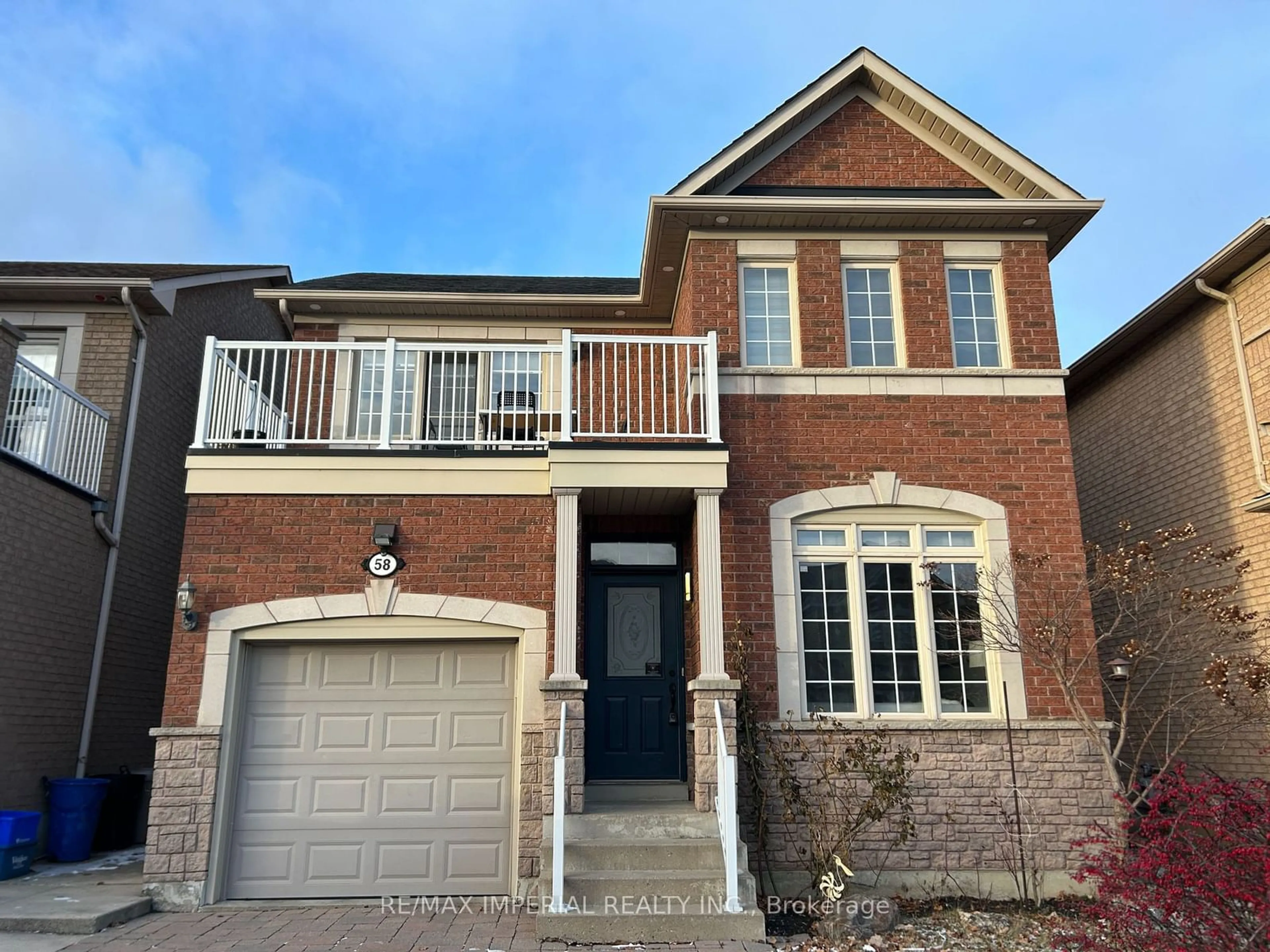 Home with brick exterior material, street for 58 St Damian Ave, Vaughan Ontario L4H 2L5