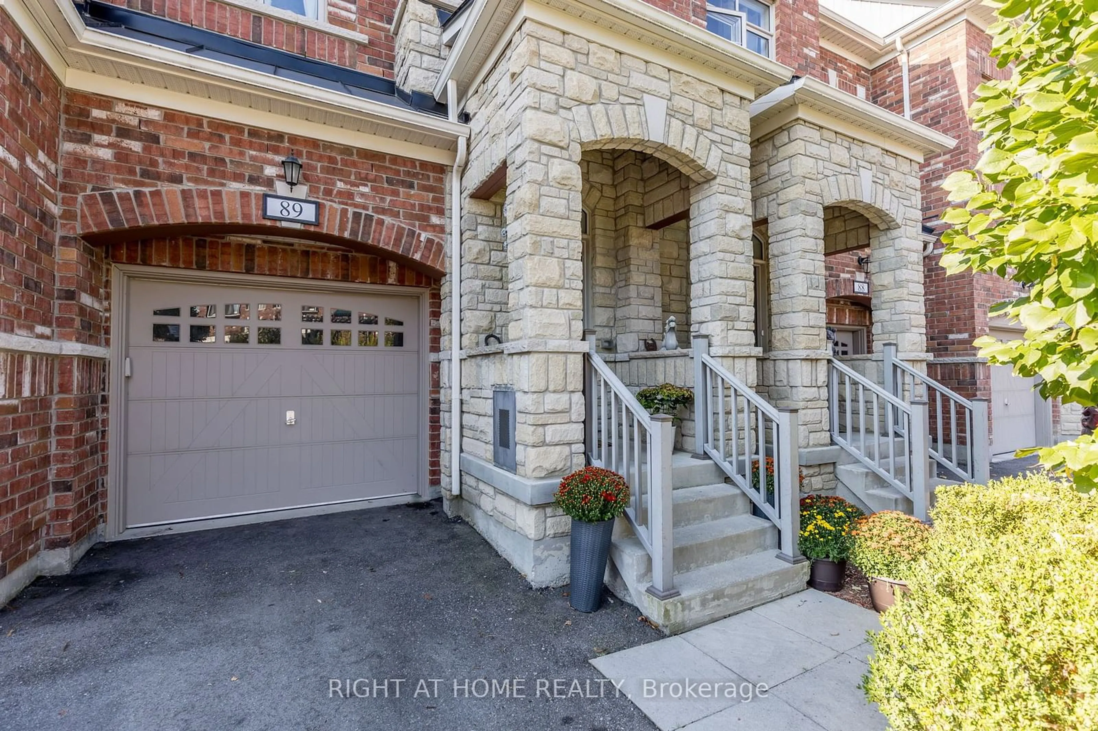 Home with brick exterior material, street for 1331 Major Mackenzie Dr #89, Vaughan Ontario L6A 4W4