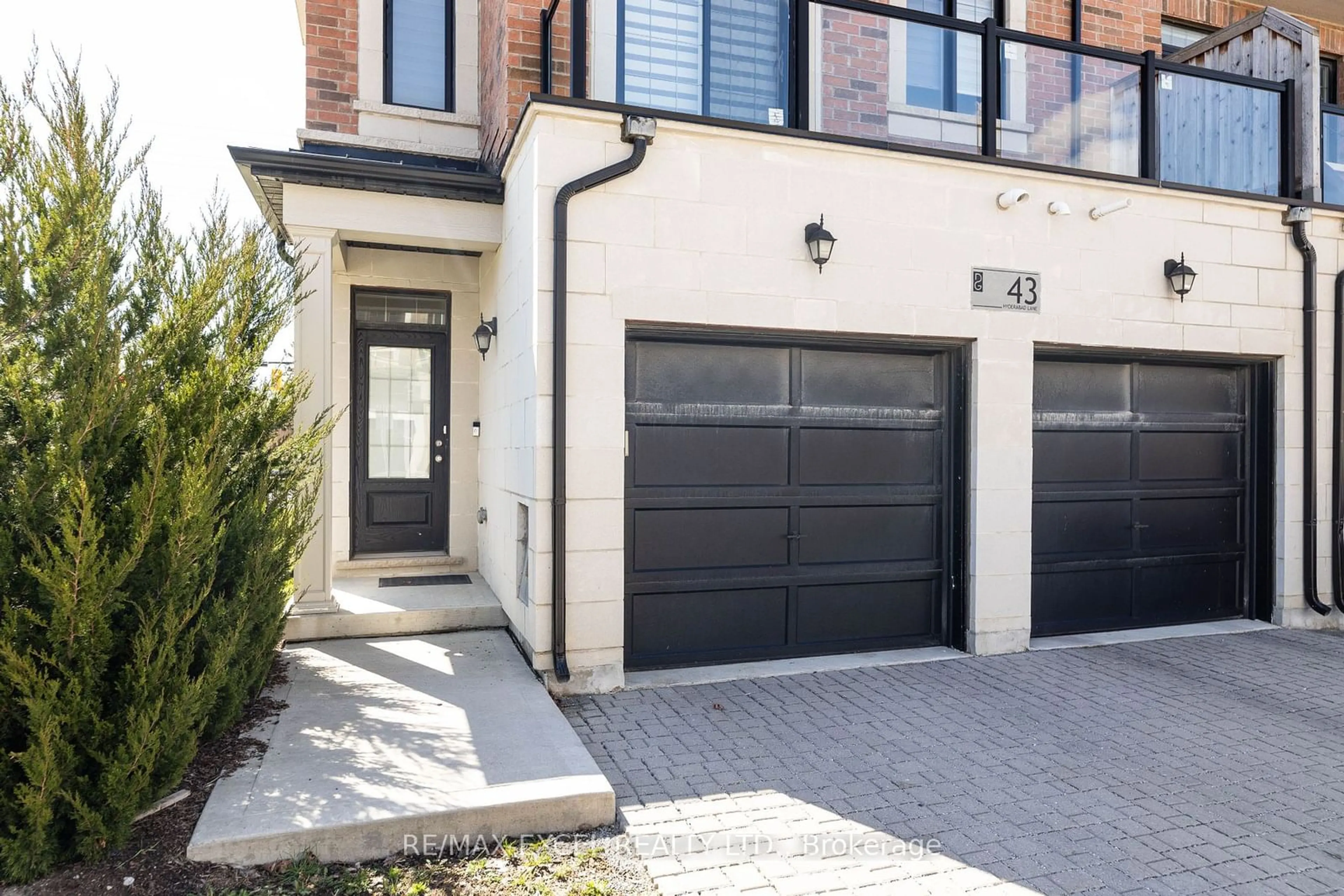 Home with brick exterior material, street for 43 Hyderabad Lane, Markham Ontario L6E 0T8