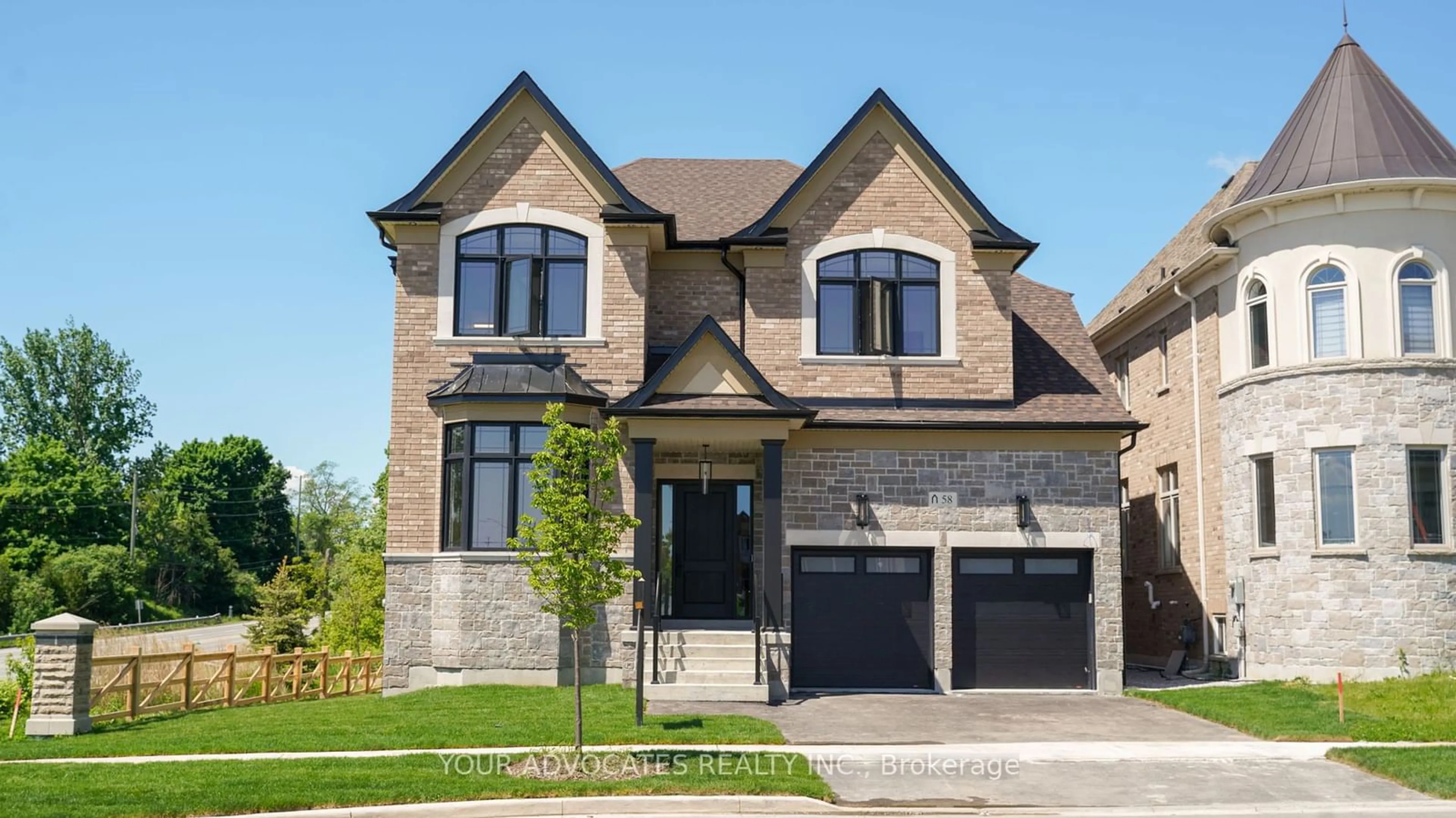 Home with brick exterior material, street for 58 Fanning Mills Circ, Vaughan Ontario L6A 4Y9