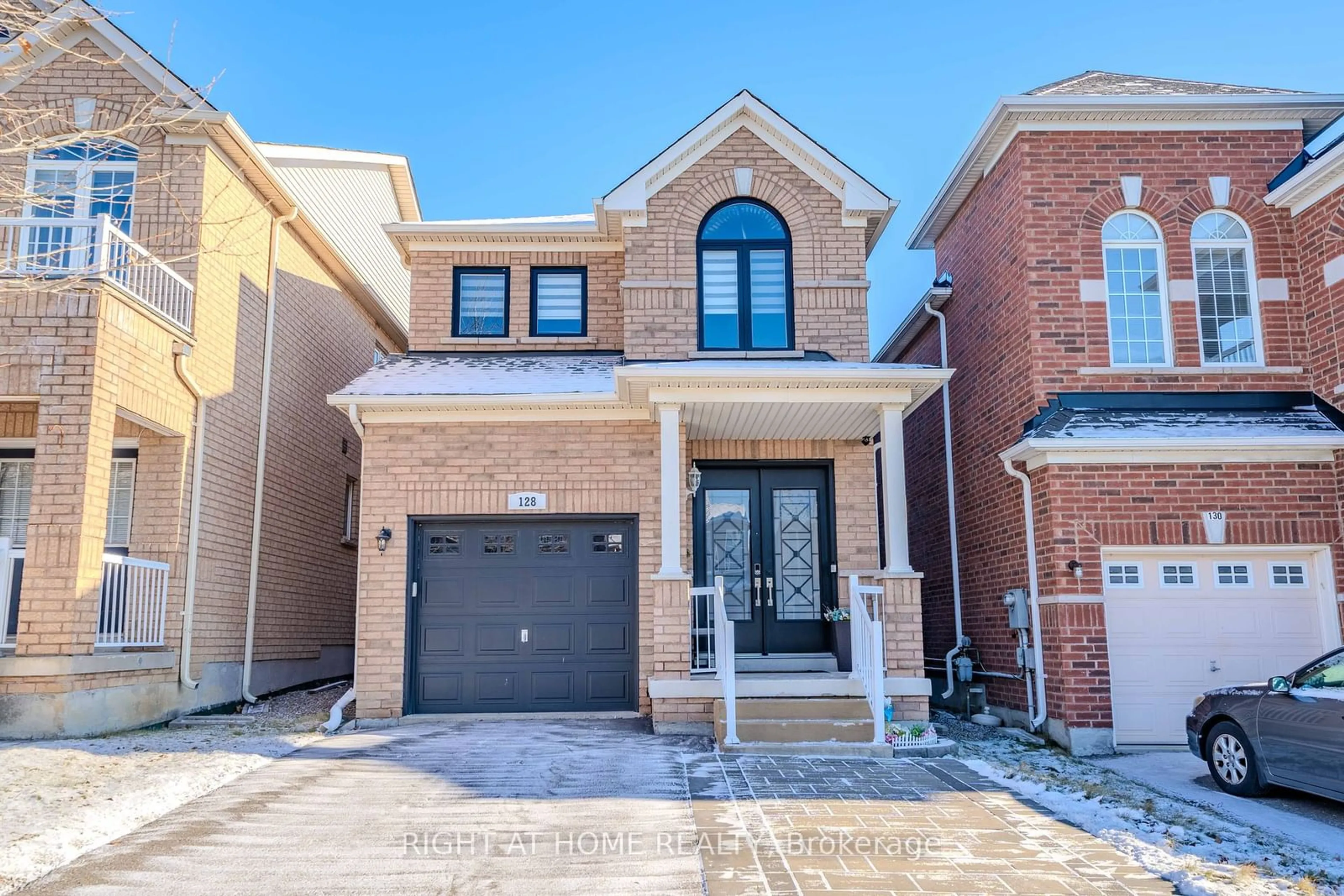 Home with brick exterior material, street for 128 Laramie Cres, Vaughan Ontario L6A 0P8