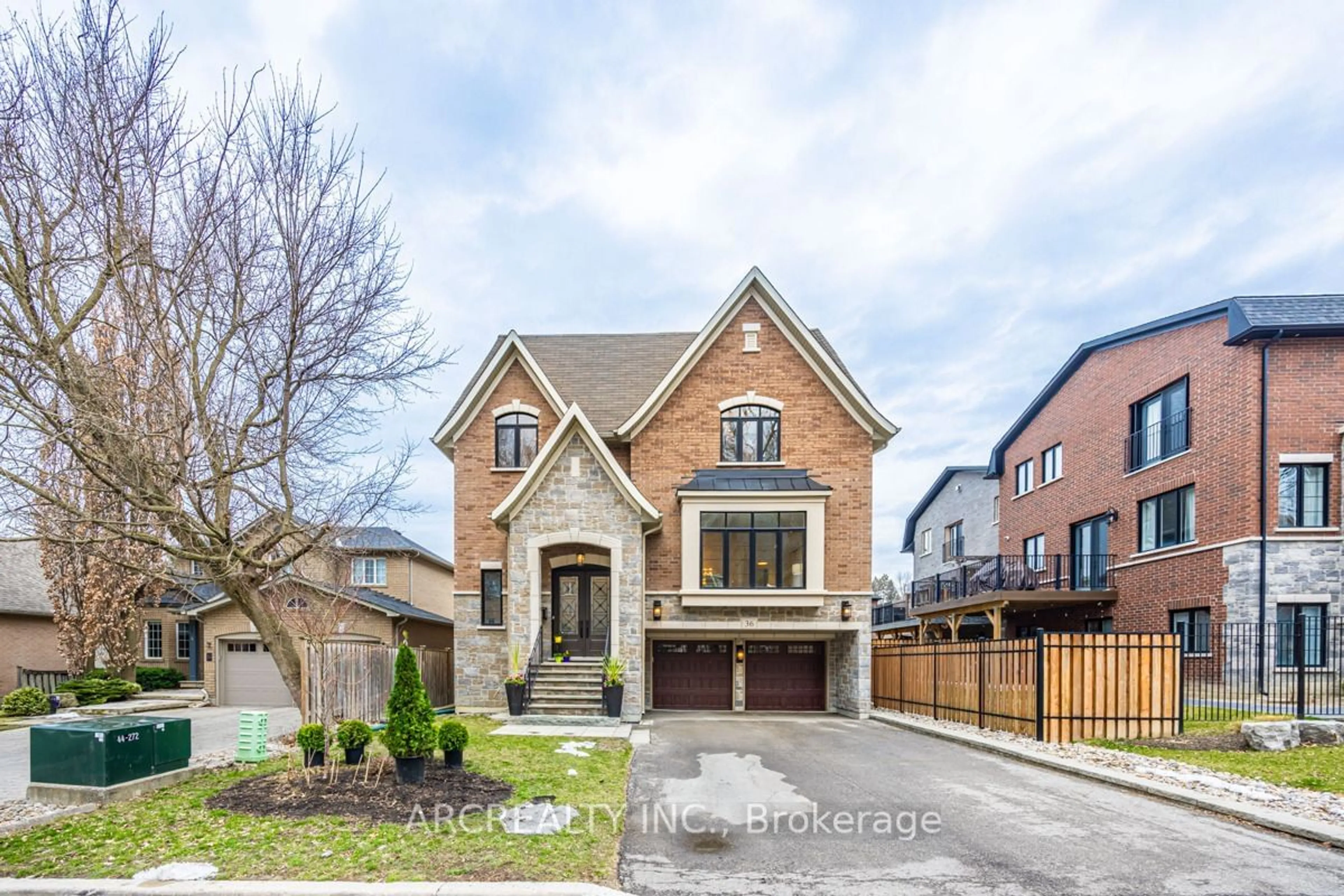 Home with brick exterior material, street for 36 Nattress St, Vaughan Ontario L4L 4G8