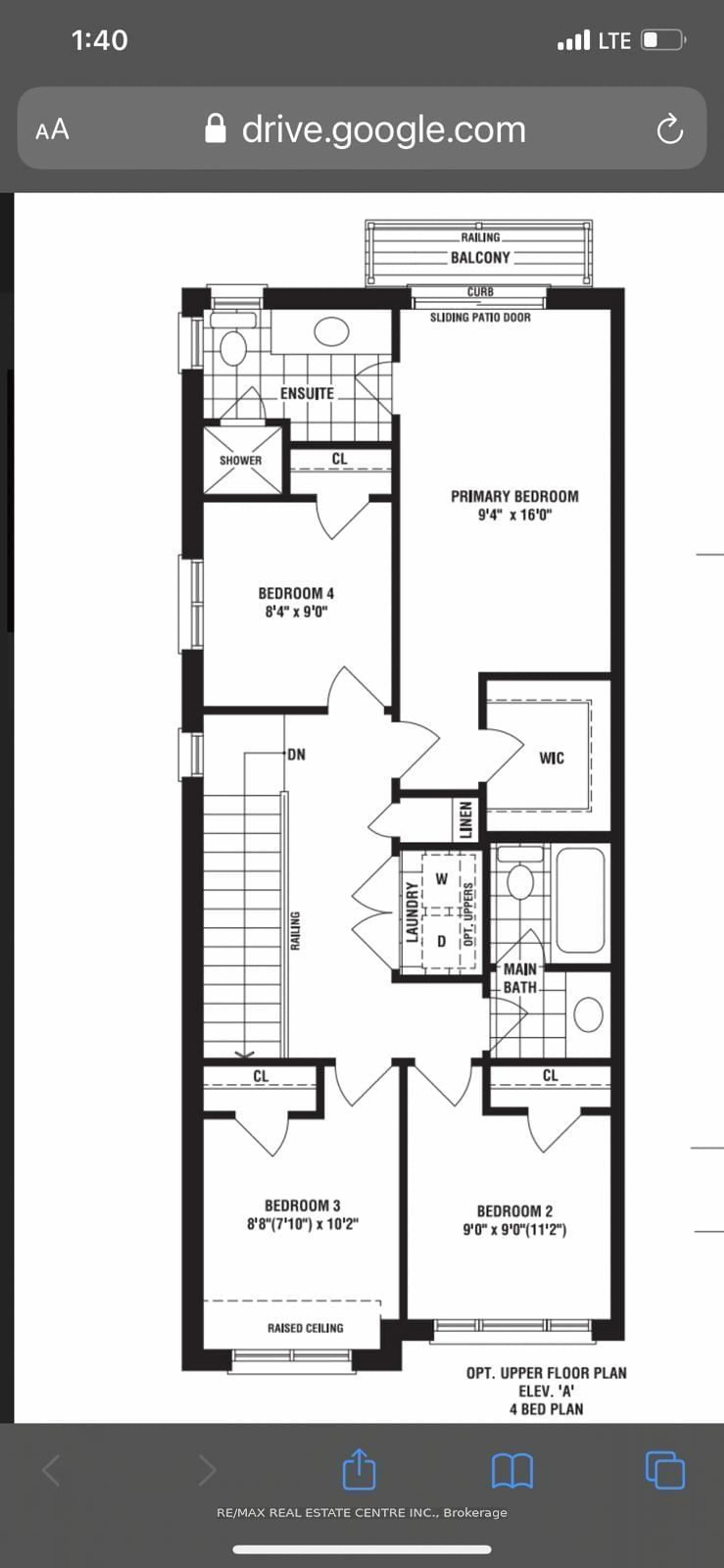 Floor plan for 211 Tennant Circ, Vaughan Ontario L4H 5L4