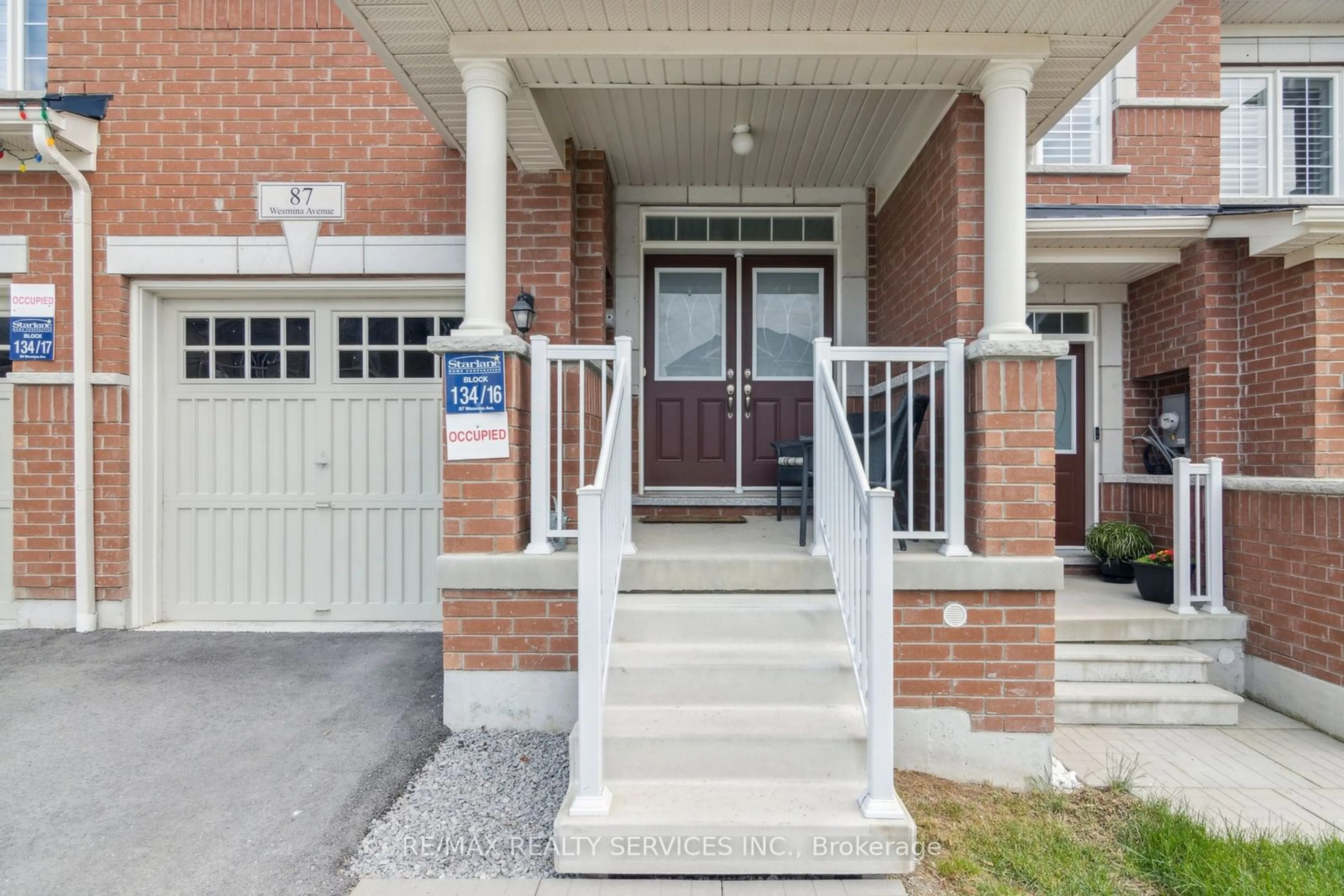 Home with brick exterior material, street for 87 Wesmina Ave, Whitchurch-Stouffville Ontario L4A 4V7