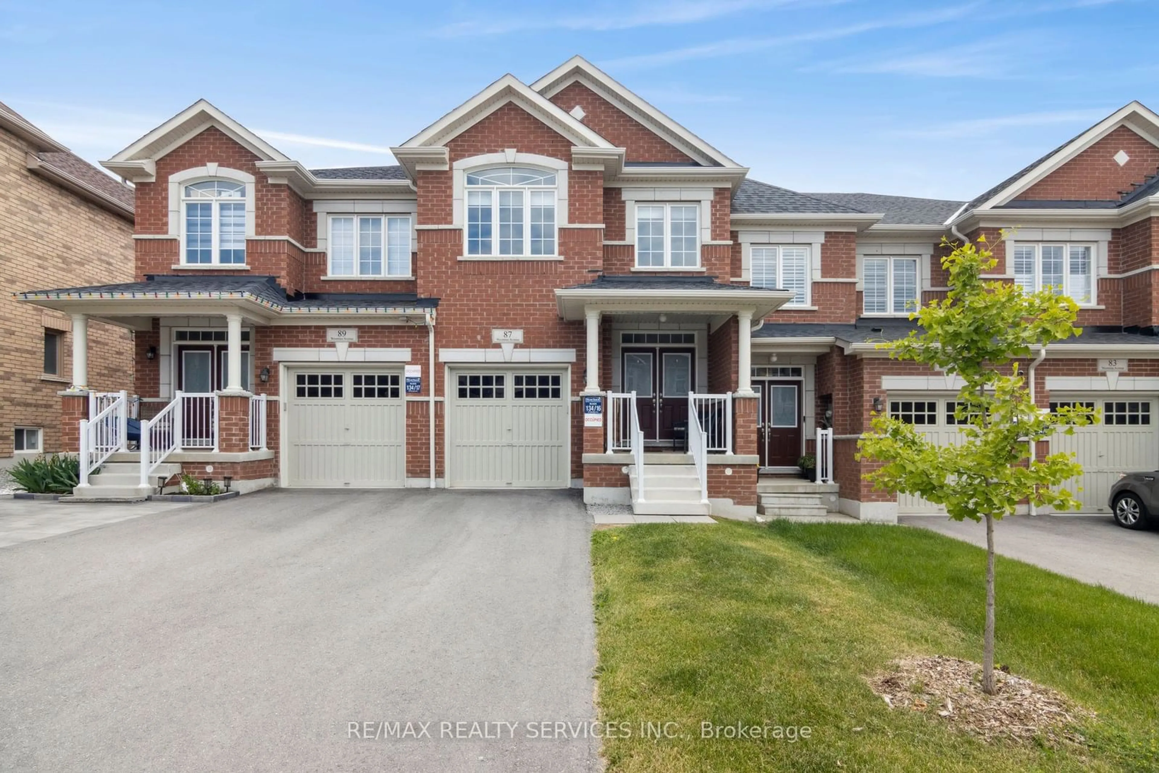 Home with brick exterior material, street for 87 Wesmina Ave, Whitchurch-Stouffville Ontario L4A 4V7