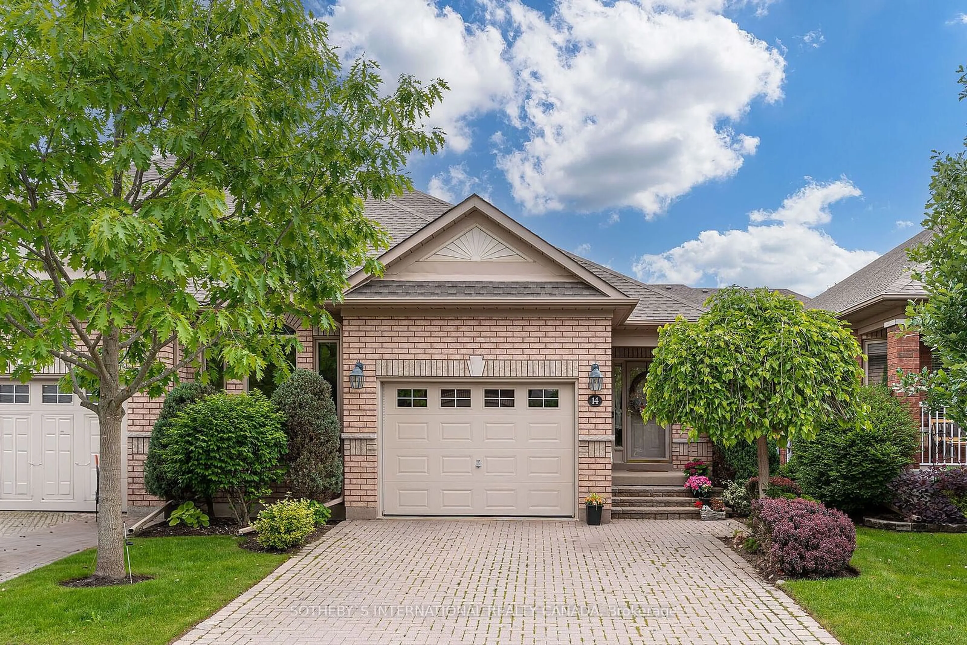 Home with brick exterior material, street for 14 Artisan Lane, New Tecumseth Ontario L9R 2G1