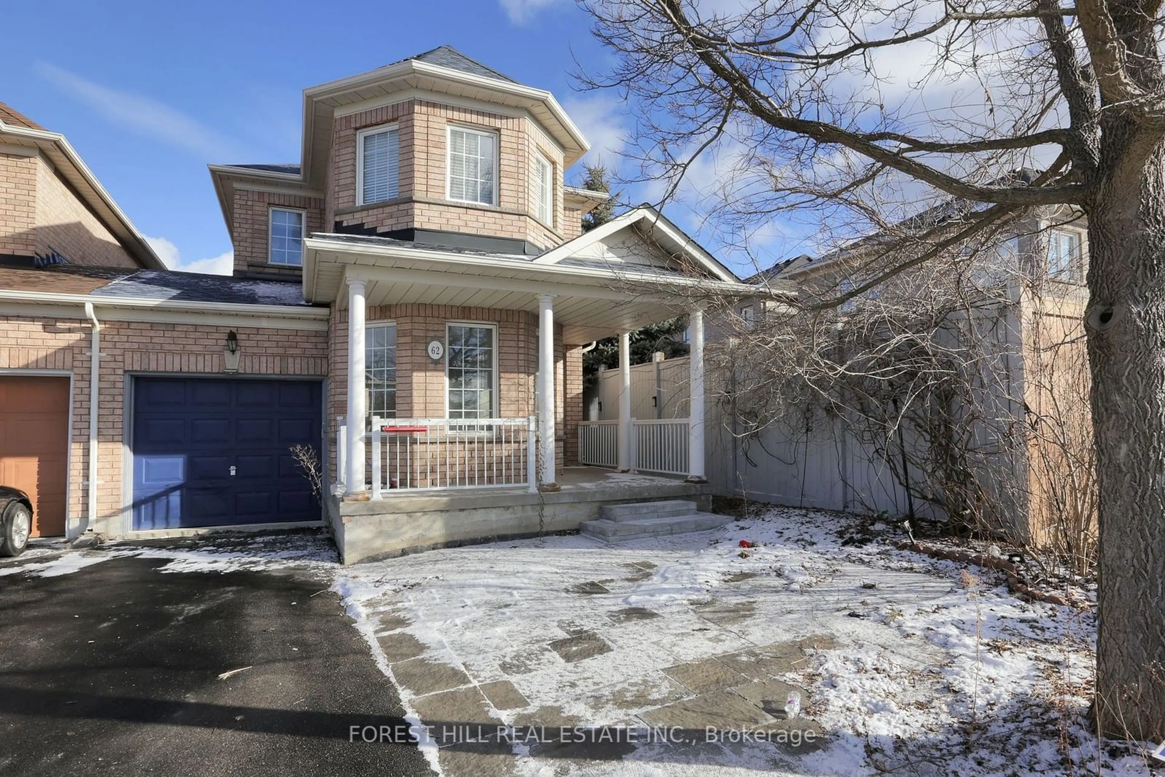 Home with brick exterior material, street for 62 Walkview Cres, Richmond Hill Ontario L4E 4H6