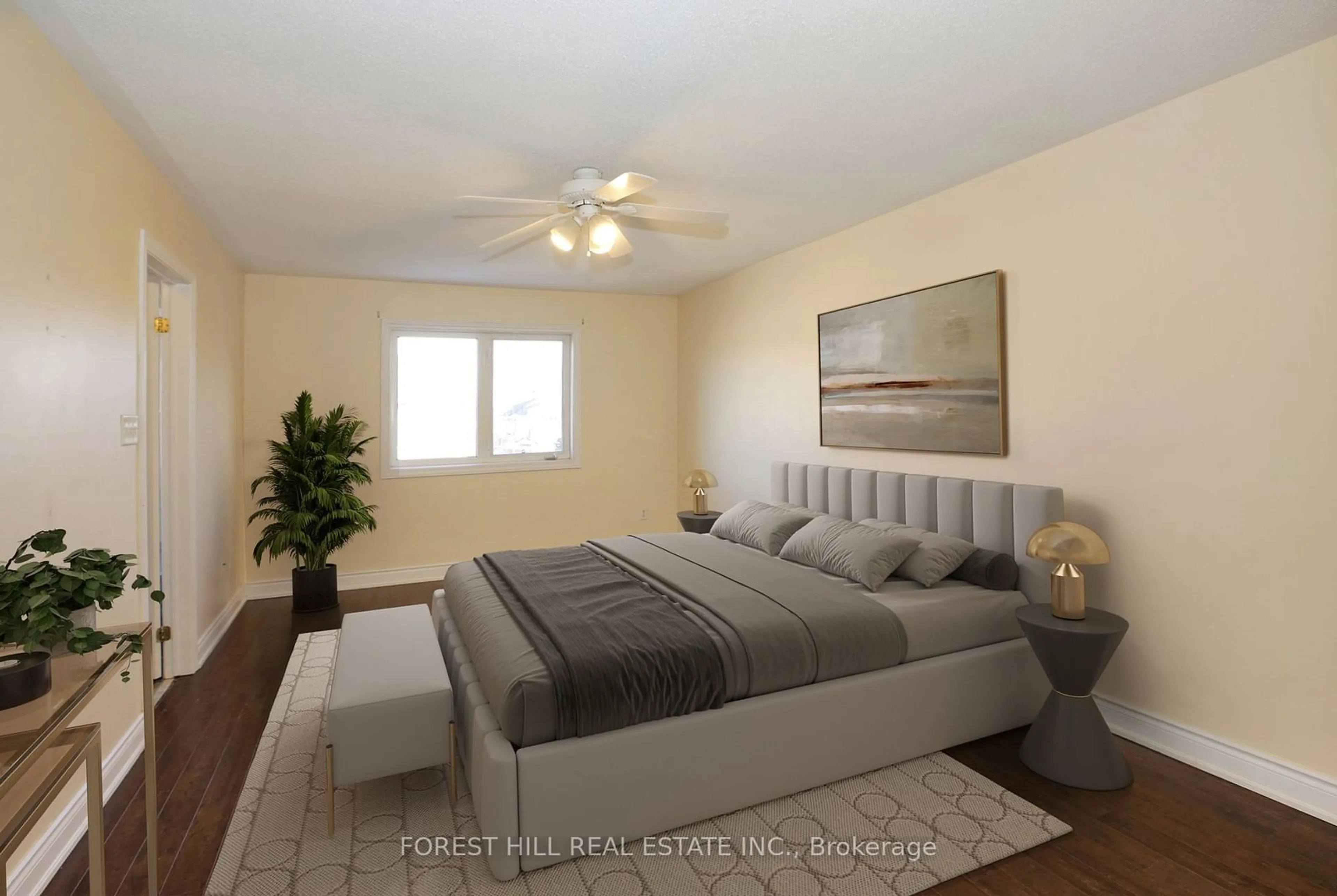 Bedroom with bed, unknown for 62 Walkview Cres, Richmond Hill Ontario L4E 4H6