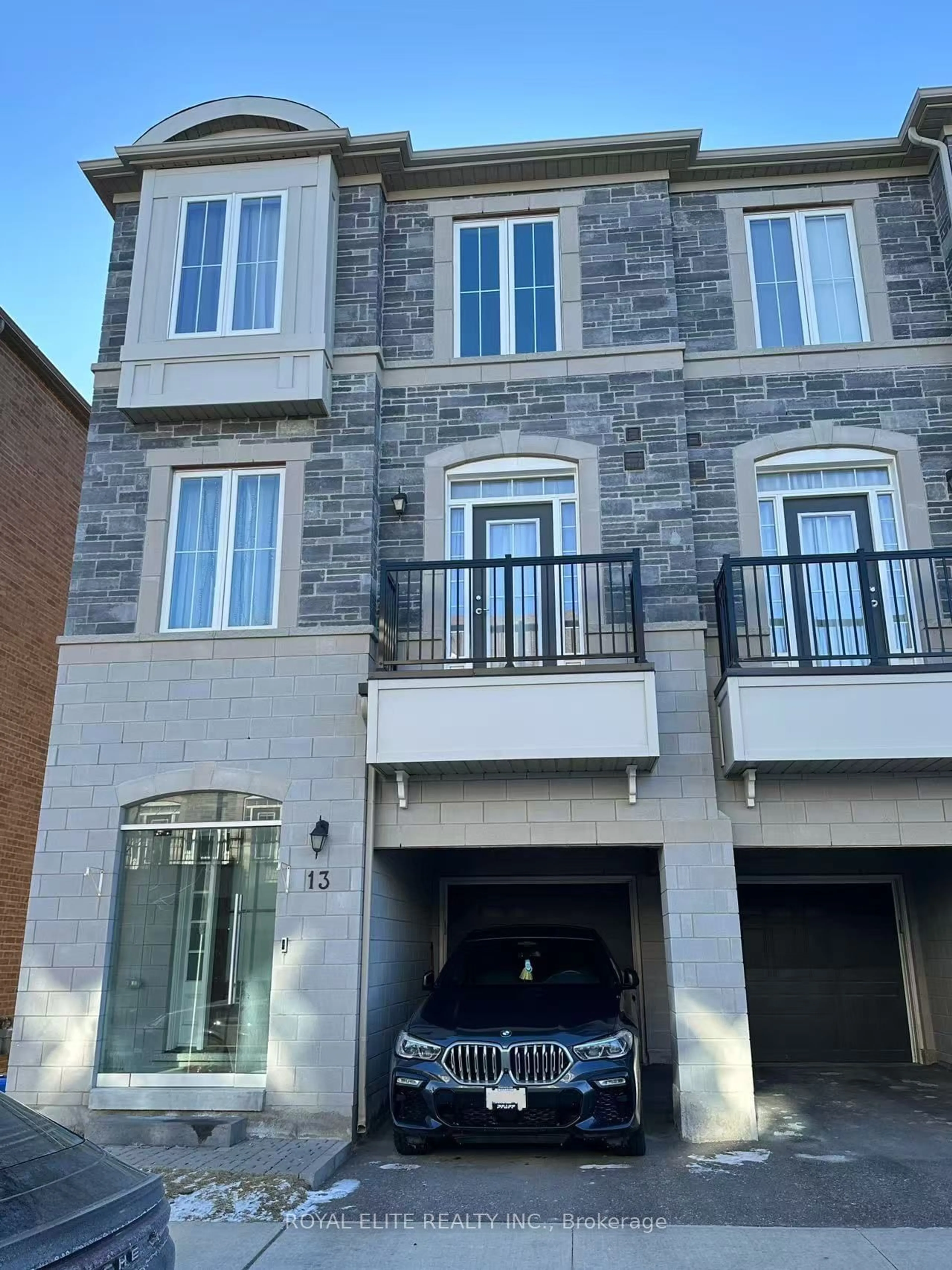 Home with brick exterior material, street for 13 Thomas Foster St, Markham Ontario L6C 0Z4