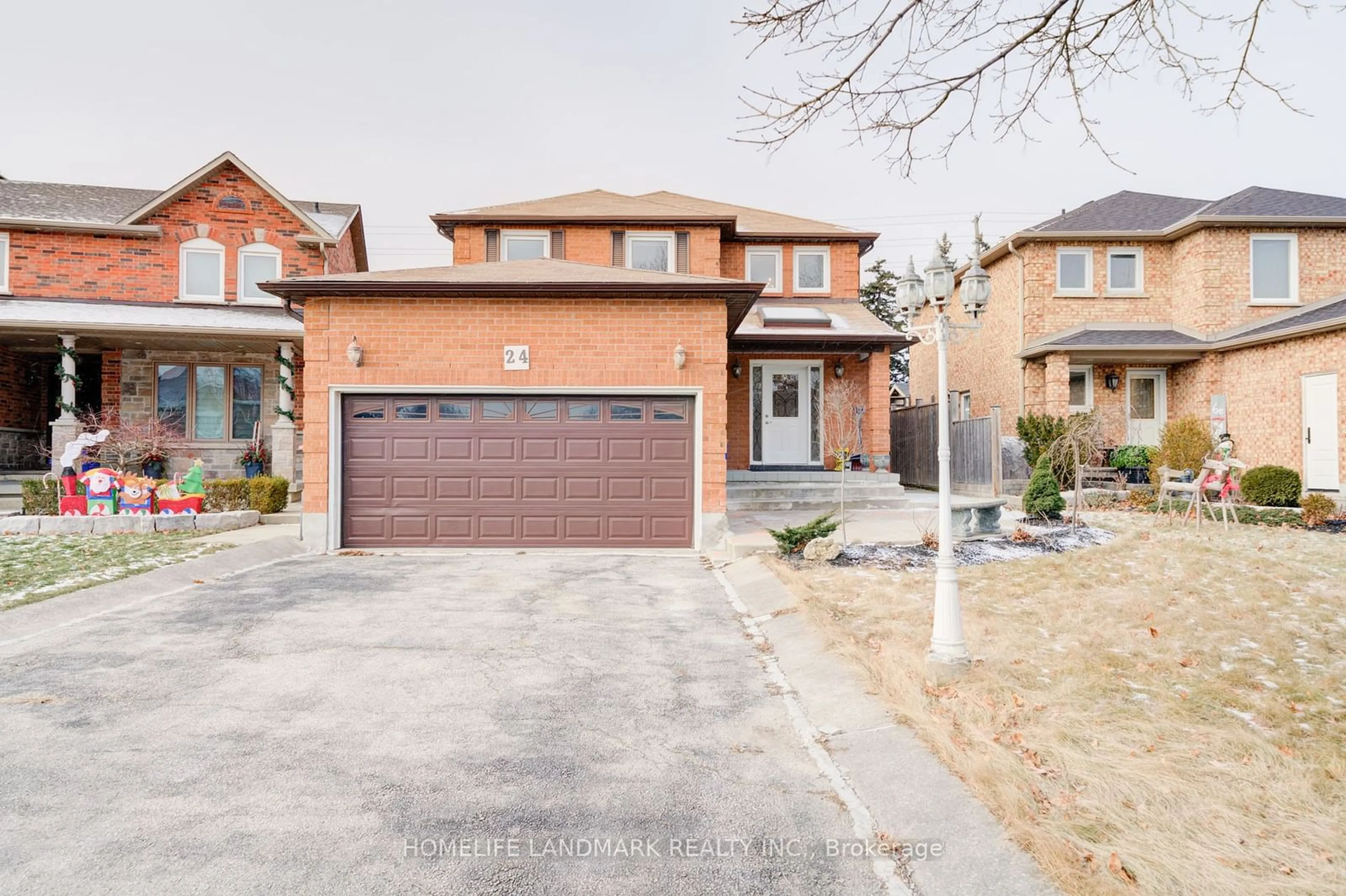 Home with brick exterior material, street for 24 Enola Pl, Vaughan Ontario L6A 1L9