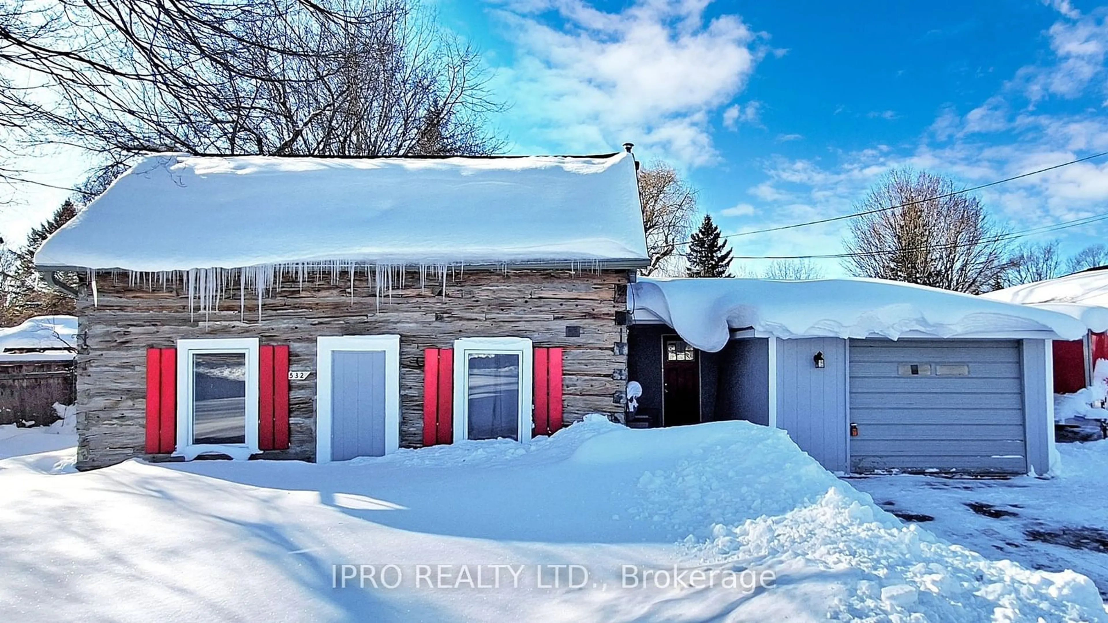 A pic from outside/outdoor area/front of a property/back of a property/a pic from drone, street for 532 James St, Brock Ontario L0K 1A0