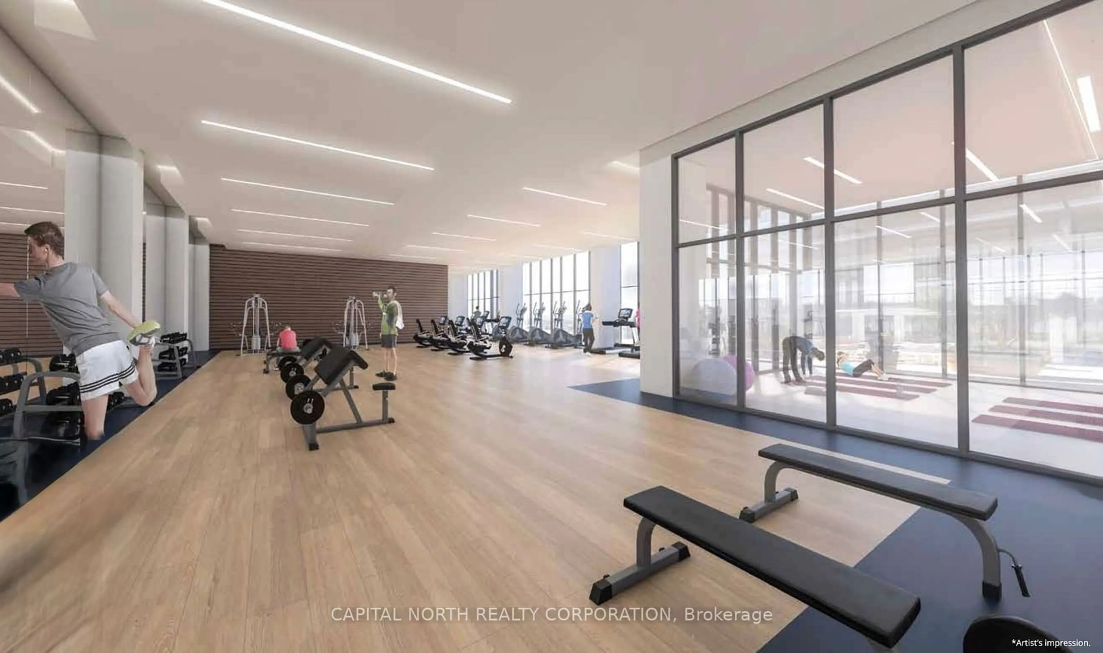 Gym or fitness room for 8960 Jane St #1617, Vaughan Ontario L4K 2M9