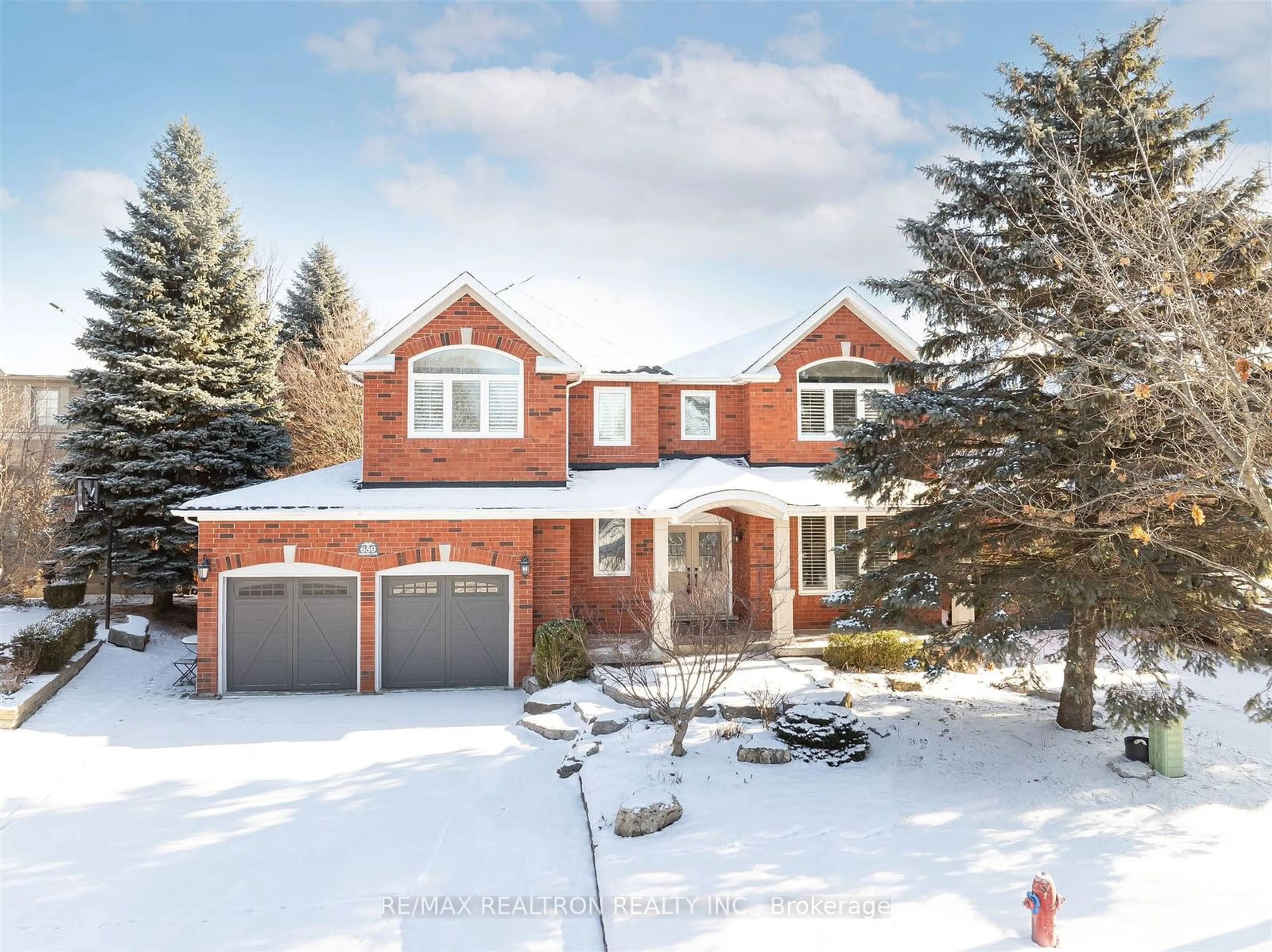 Home with brick exterior material, street for 659 Mariner Lane, Newmarket Ontario L3X 1L6