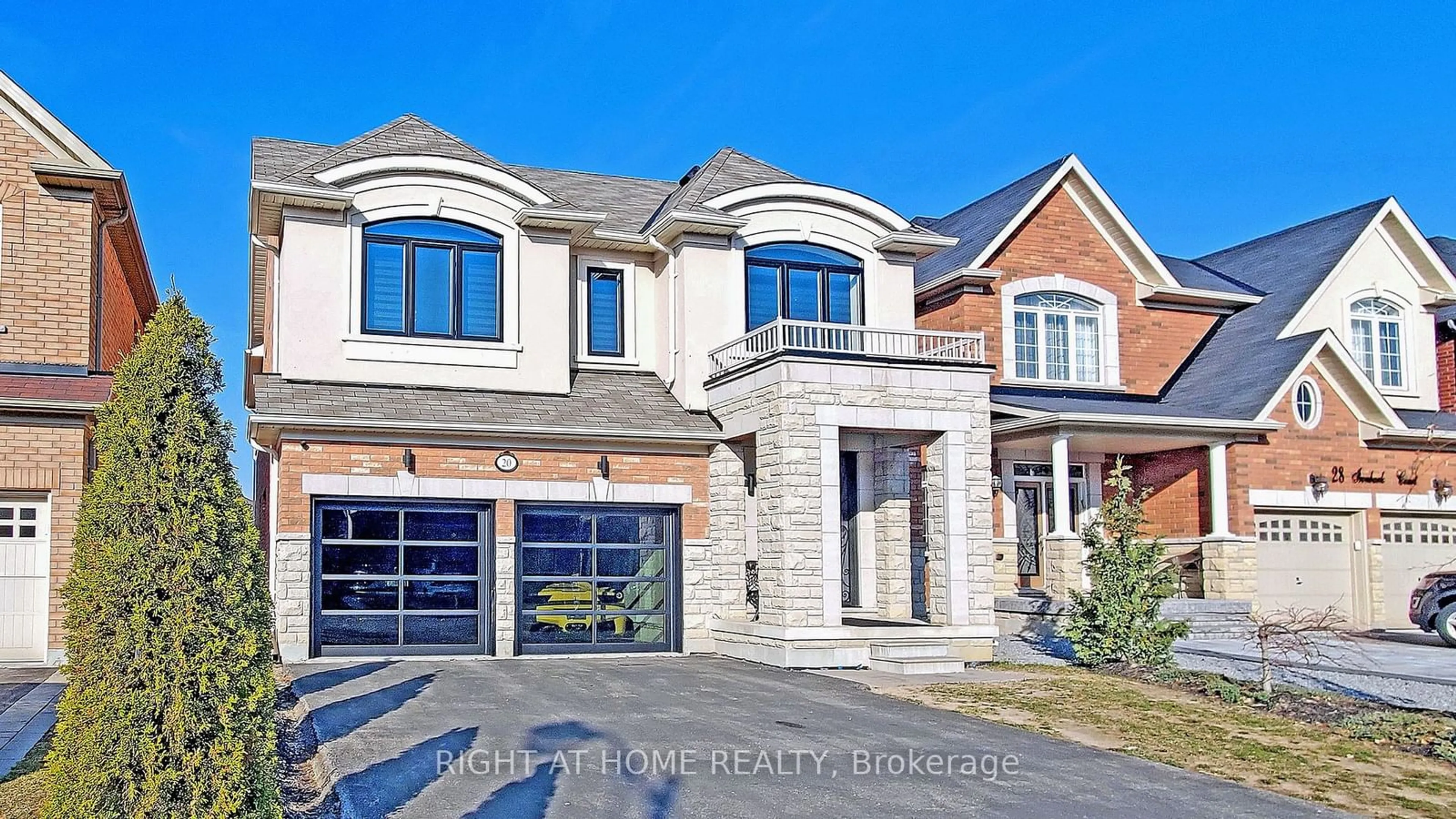 Home with brick exterior material, street for 20 Ironbark Crt, Vaughan Ontario L6A 4S6