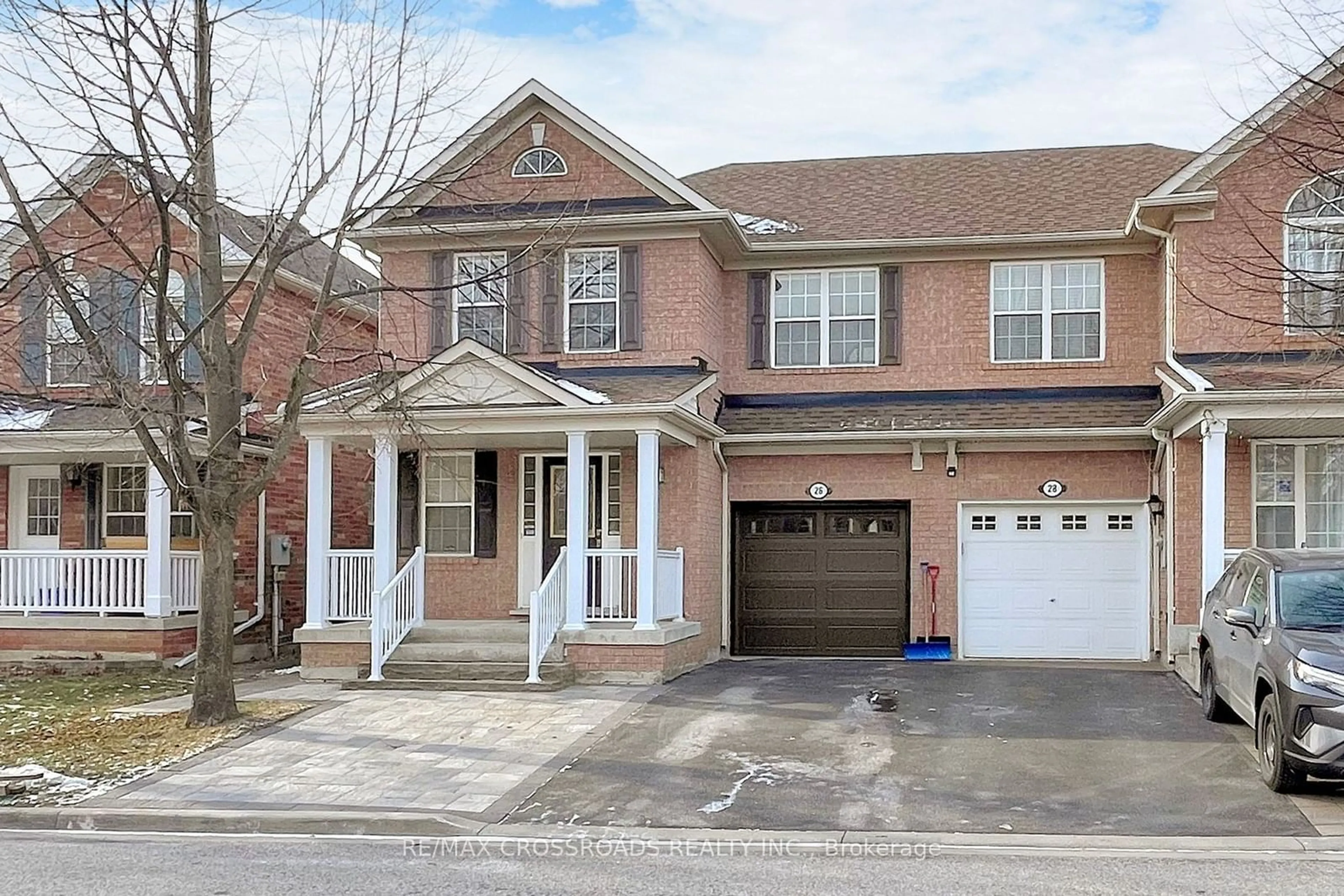 Home with brick exterior material, street for 26 Bern St, Markham Ontario L6E 1G6