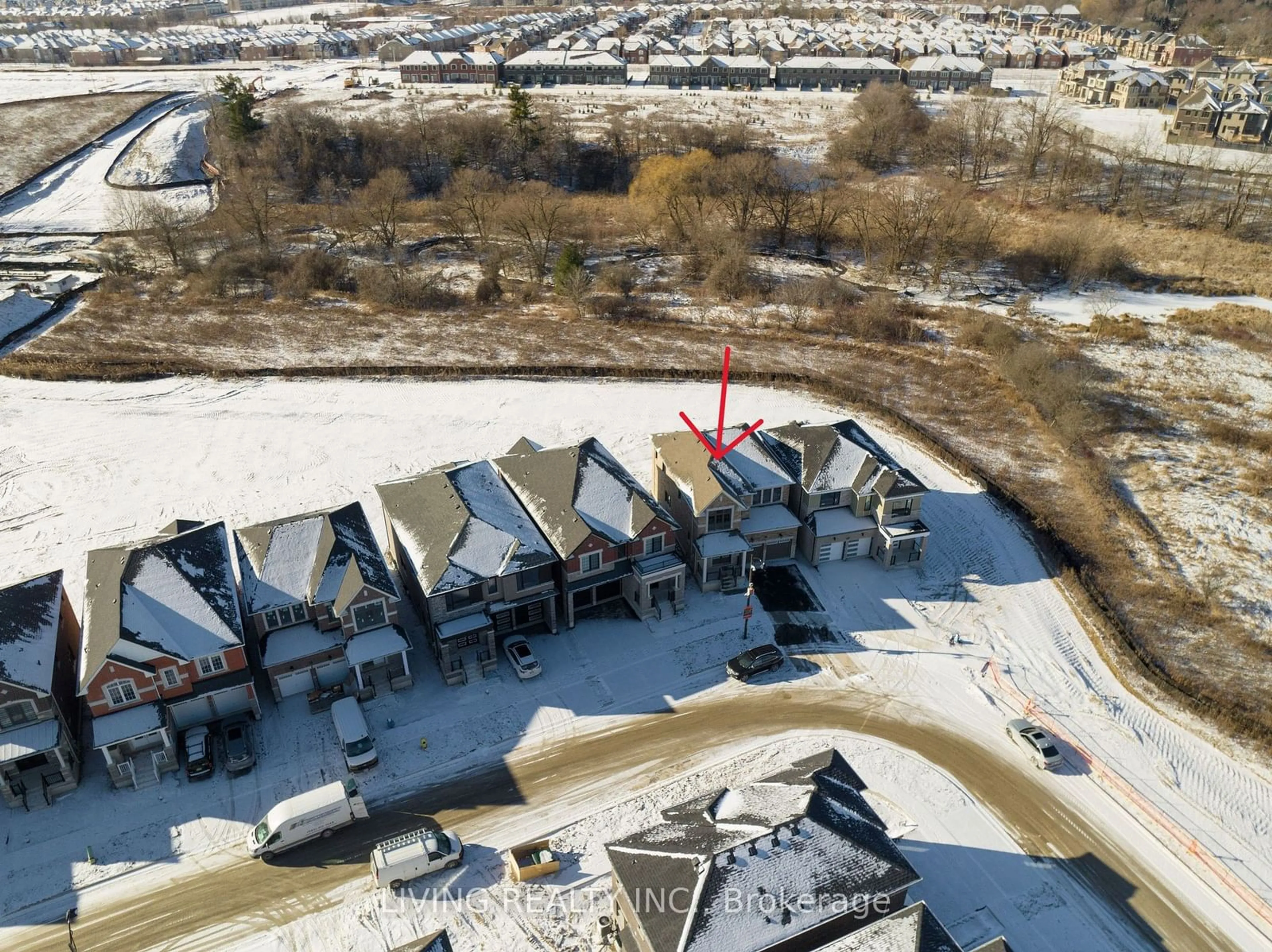 A pic from outside/outdoor area/front of a property/back of a property/a pic from drone, unknown for 18 Berczy Manor Cres, Markham Ontario L6C 3M2